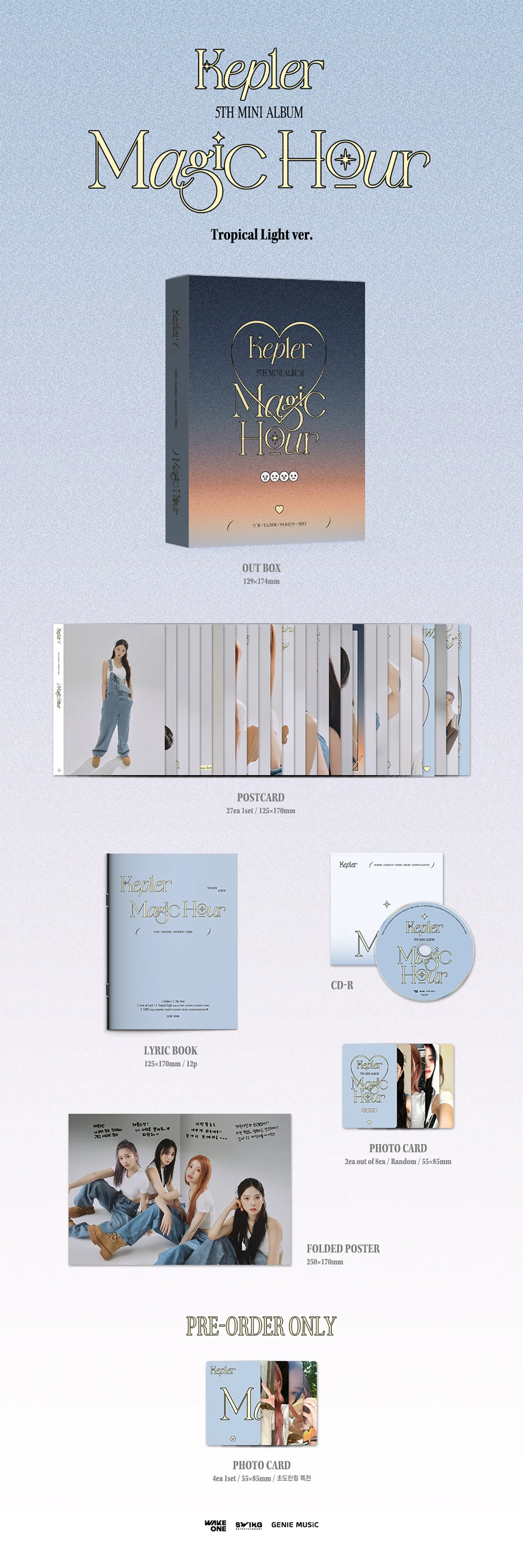 Kep1er - Magic Hour - 5th Mini Album (Unit Ver.) - Image 2