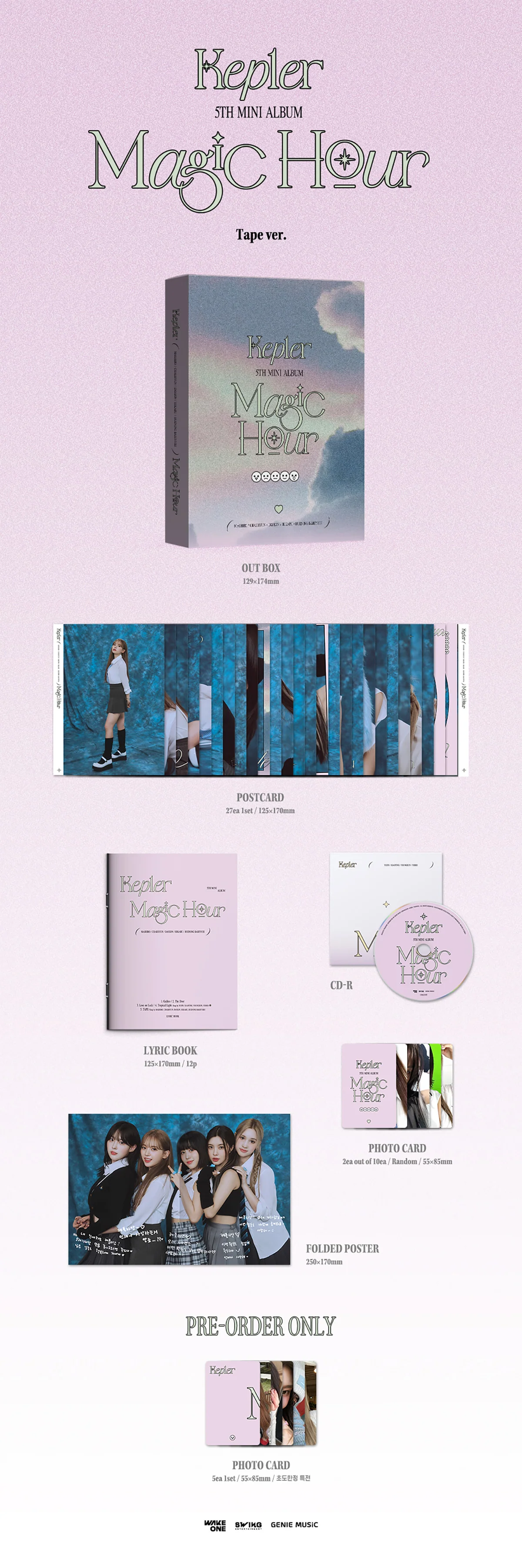Kep1er - Magic Hour - 5th Mini Album (Unit Ver.) - Image 3
