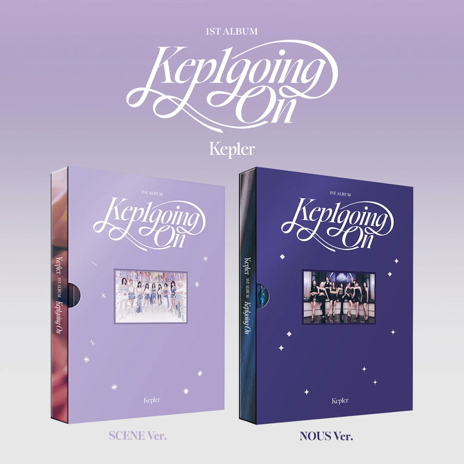 Kep1er - Kep1going On - 1st Album (Scene Ver. / Nous Ver.)