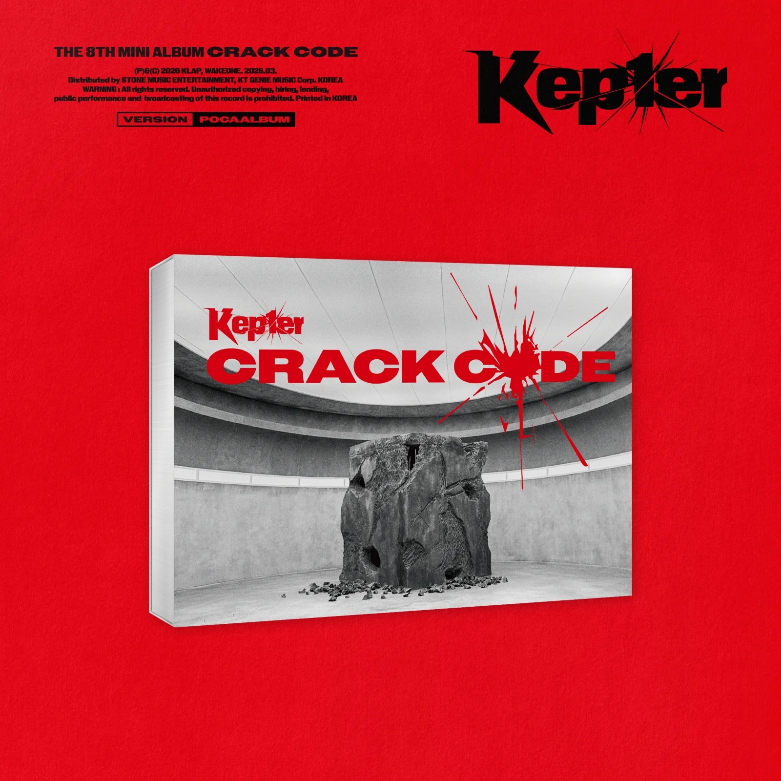 Kep1er - CRACK CODE - The 8th Mini Album (POCAALBUM Ver.)