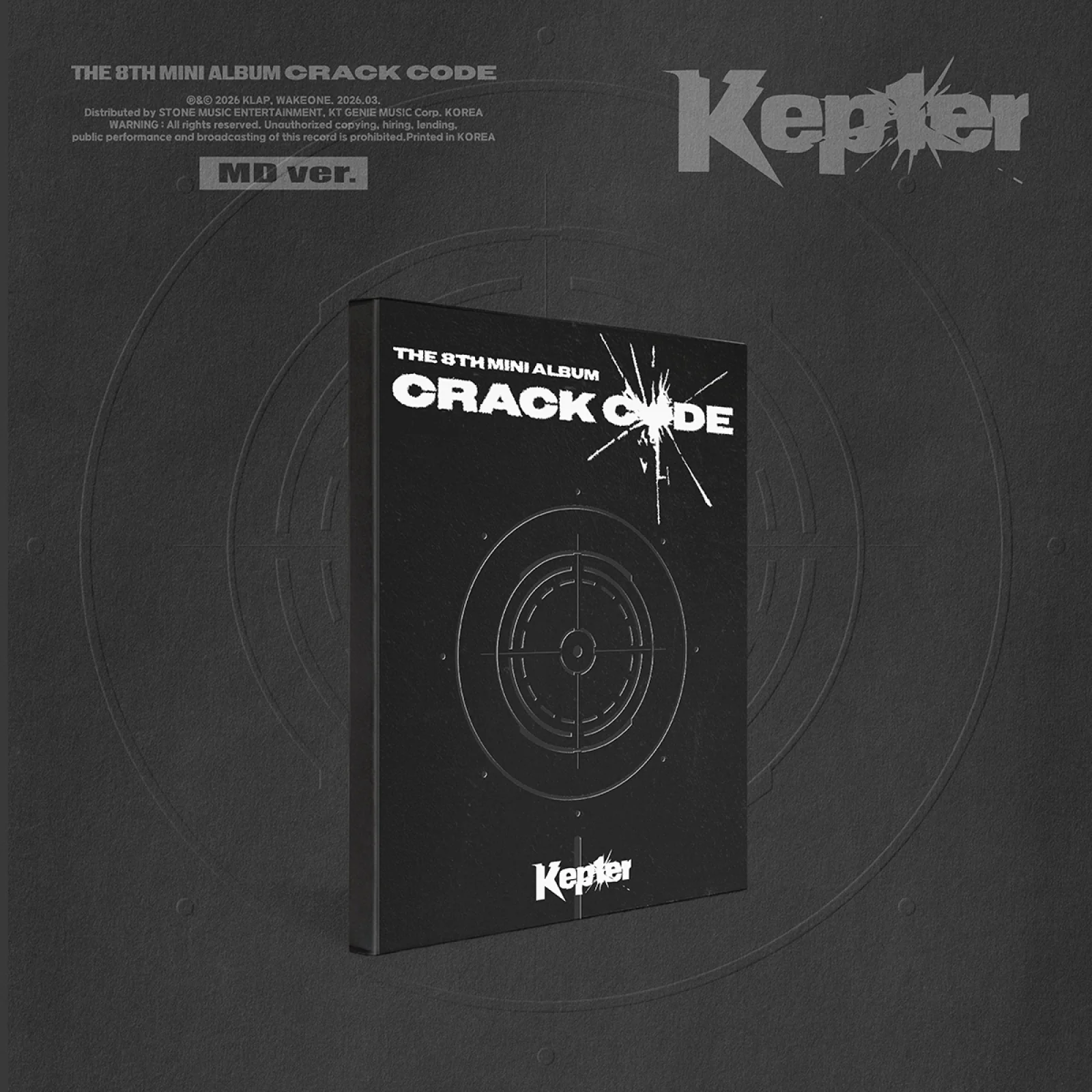 Kep1er - CRACK CODE - The 8th Mini Album (MD Ver.)