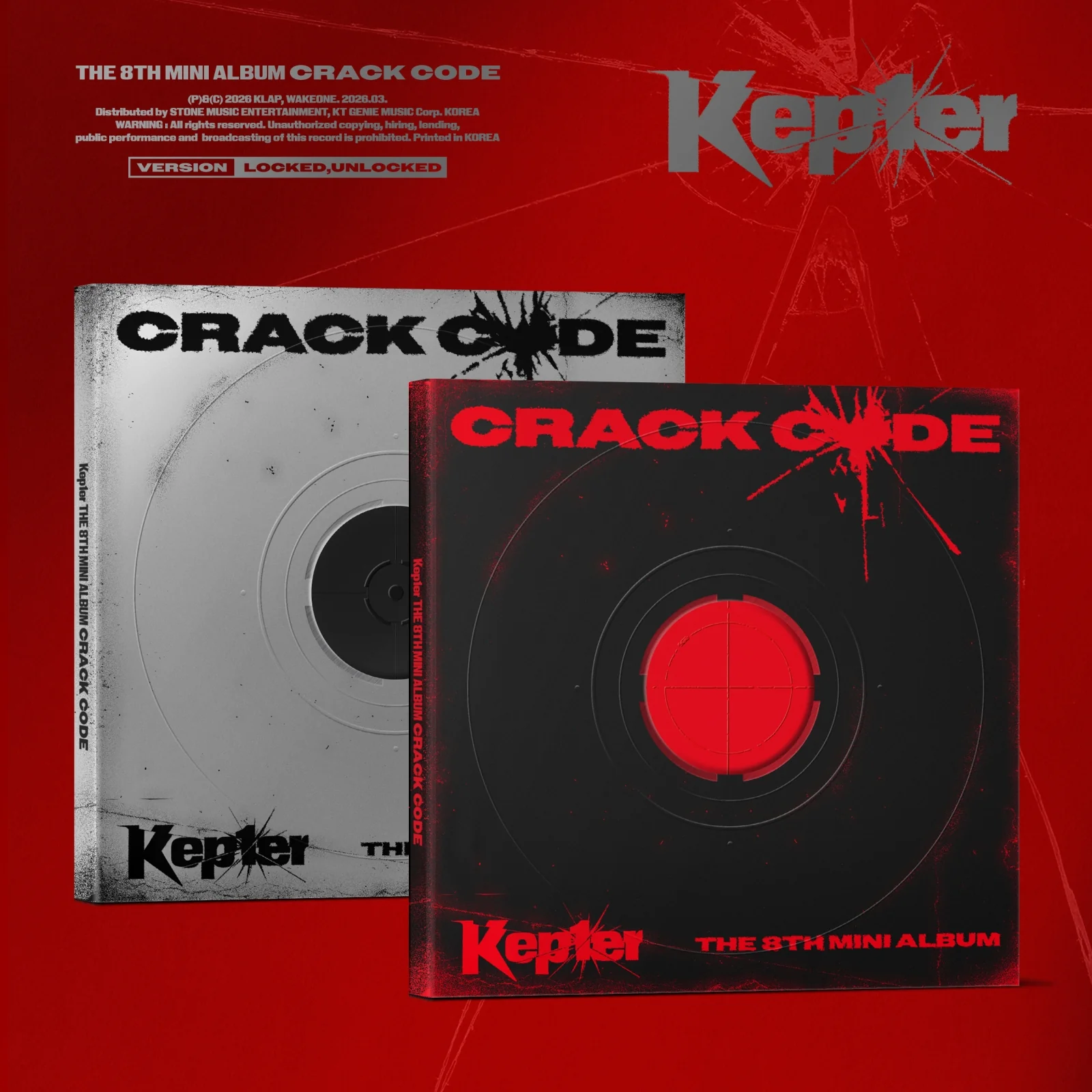 Kep1er - CRACK CODE - The 8th Mini Album (Standard Ver.)