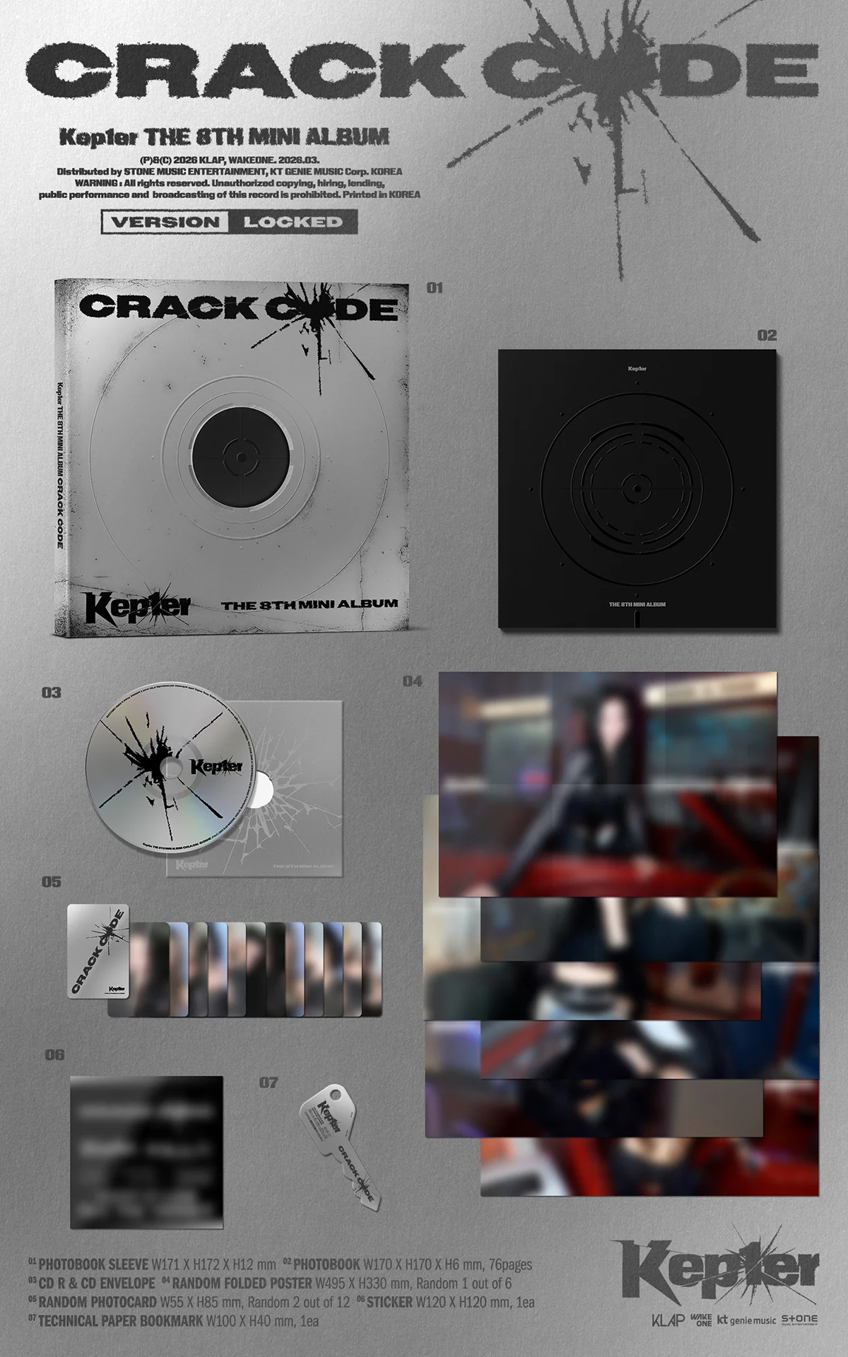 Kep1er - CRACK CODE - The 8th Mini Album (Standard Ver.) - Image 2