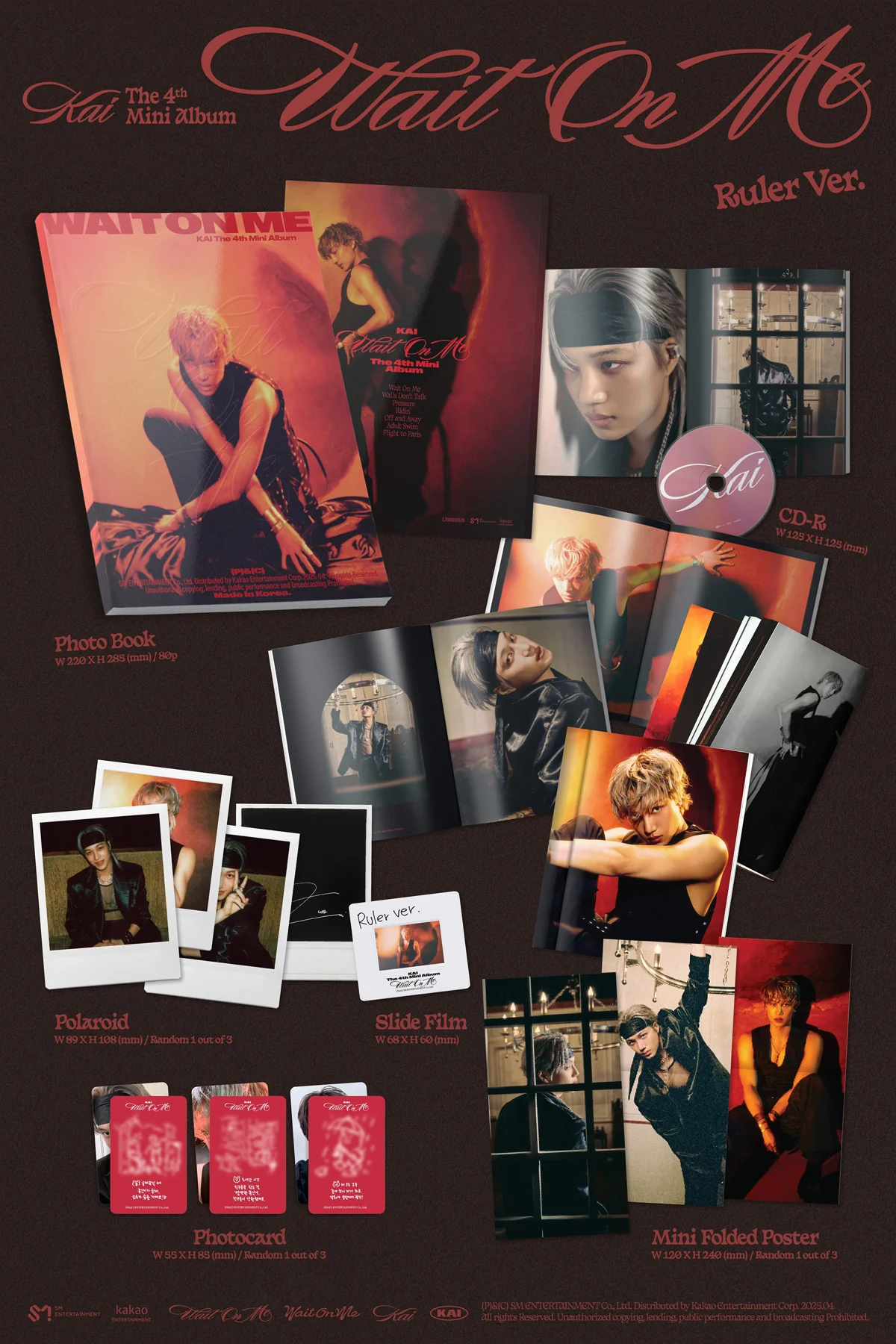 KAI (EXO) - Wait On Me - 4th Mini Album (Photobook Ver.) - Image 2