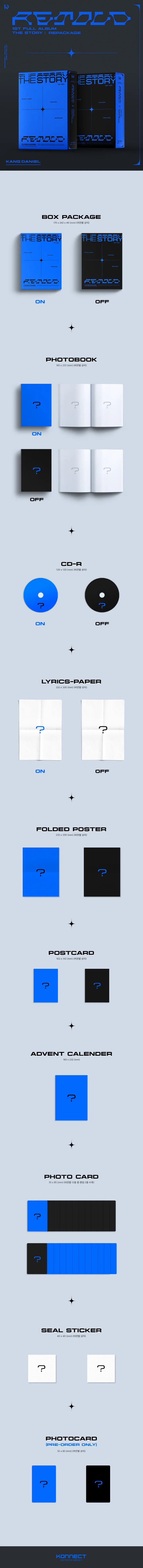 KANGDANIEL - Repackage : Retold - 1st Full Album - Image 2