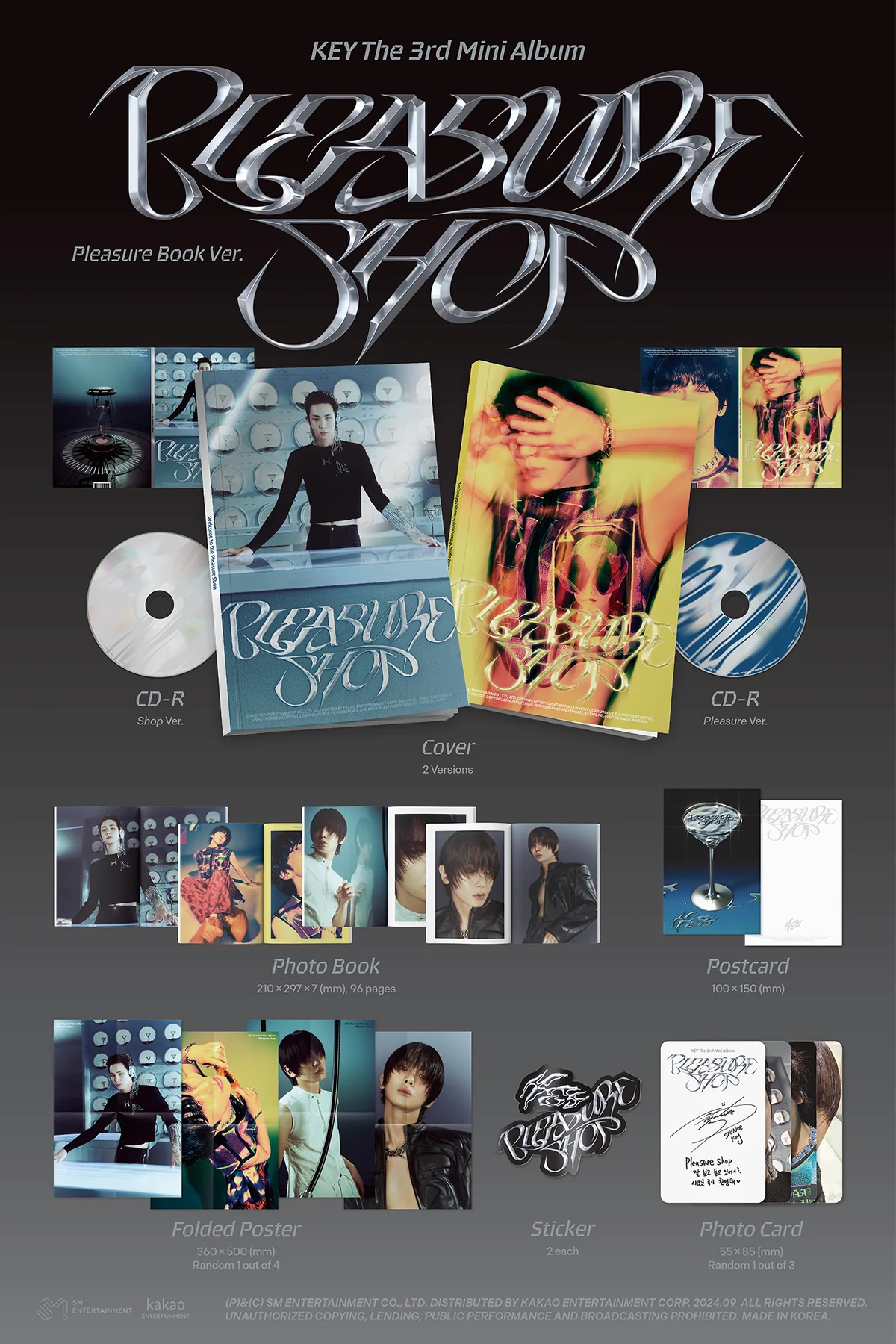 KEY (SHINee) - Pleasure Shop - 3rd Mini Album (Pleasure Book Ver.) - Image 2