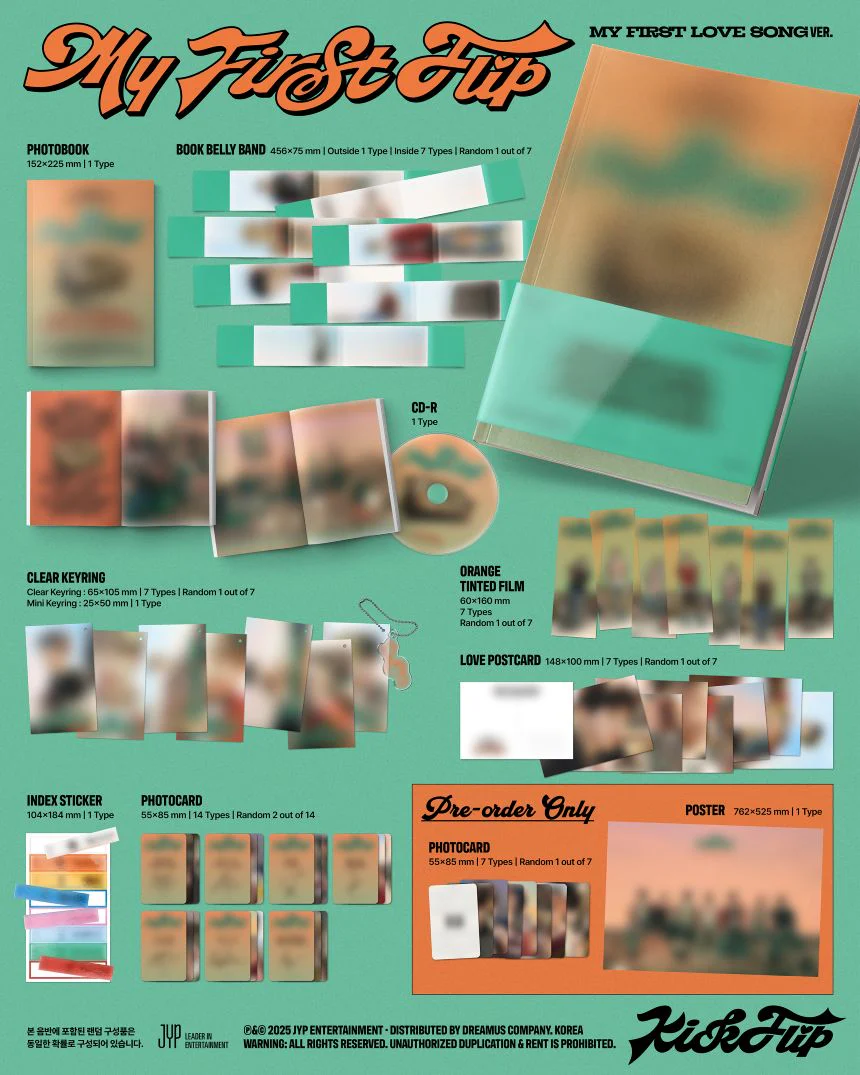 KickFlip - My First Flip - 3rd Mini Album (Standard Ver.) - Image 6