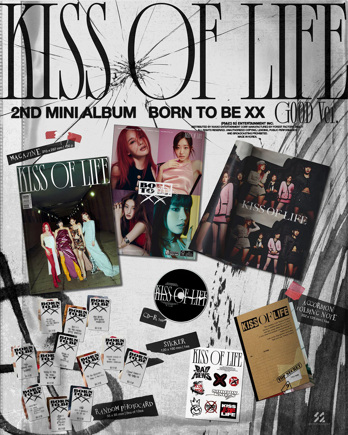 KISS OF LIFE - Born to be XX - 2nd Mini Album - Image 3