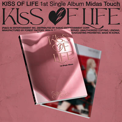 KISS OF LIFE - Midas Touch - 1st Single Album (Photobook Ver.)