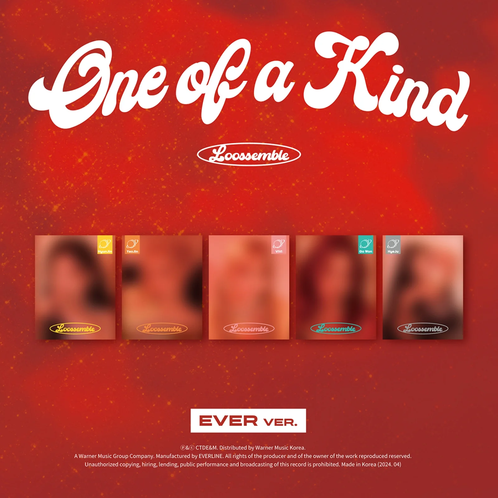 Loossemble - One of a Kind - 2nd Mini Album (EVER MUSIC ALBUM Ver.)