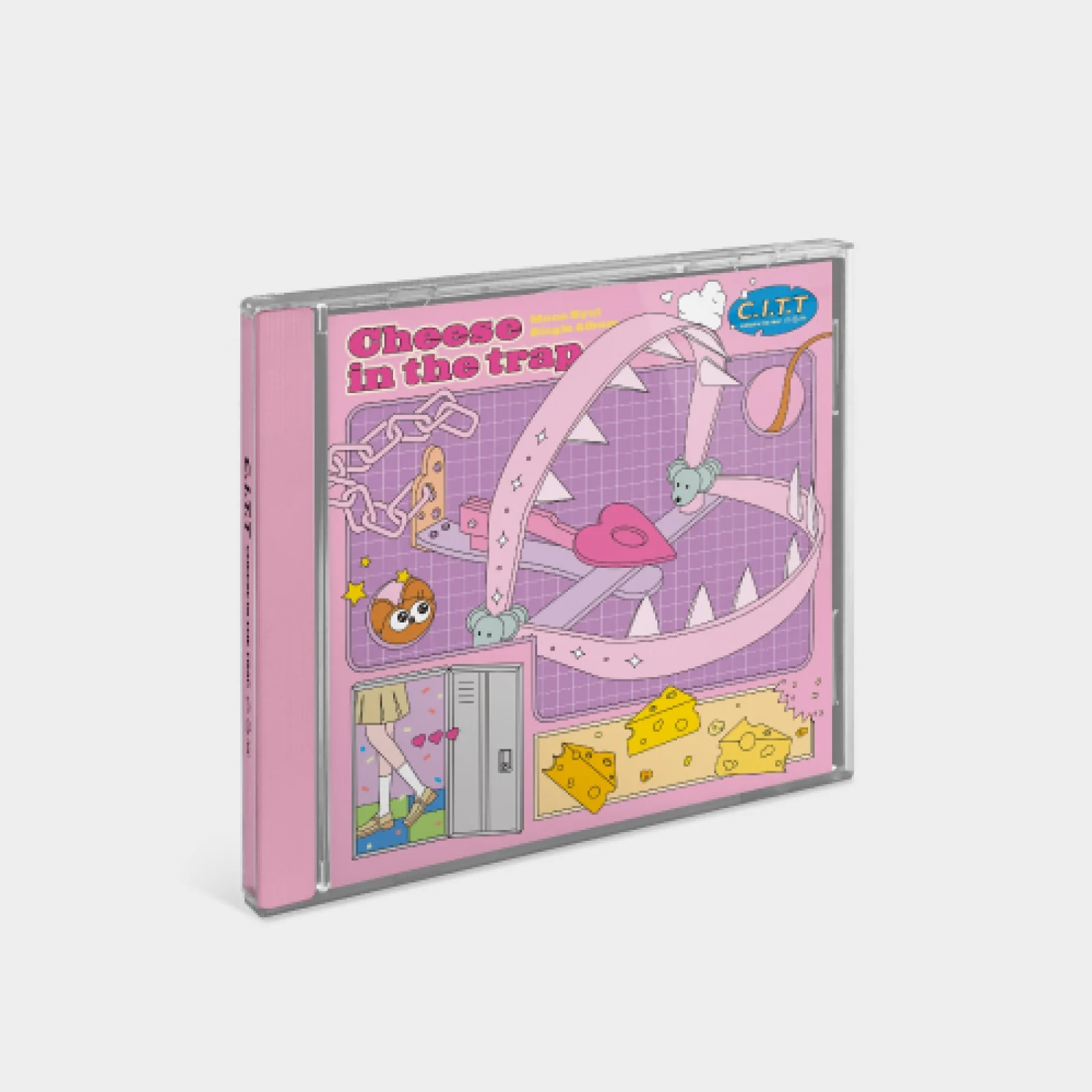 MOON BYUL (Mamamoo) - C.I.T.T (Cheese in the trap) - 2nd Single Album (Jerry Ver.)