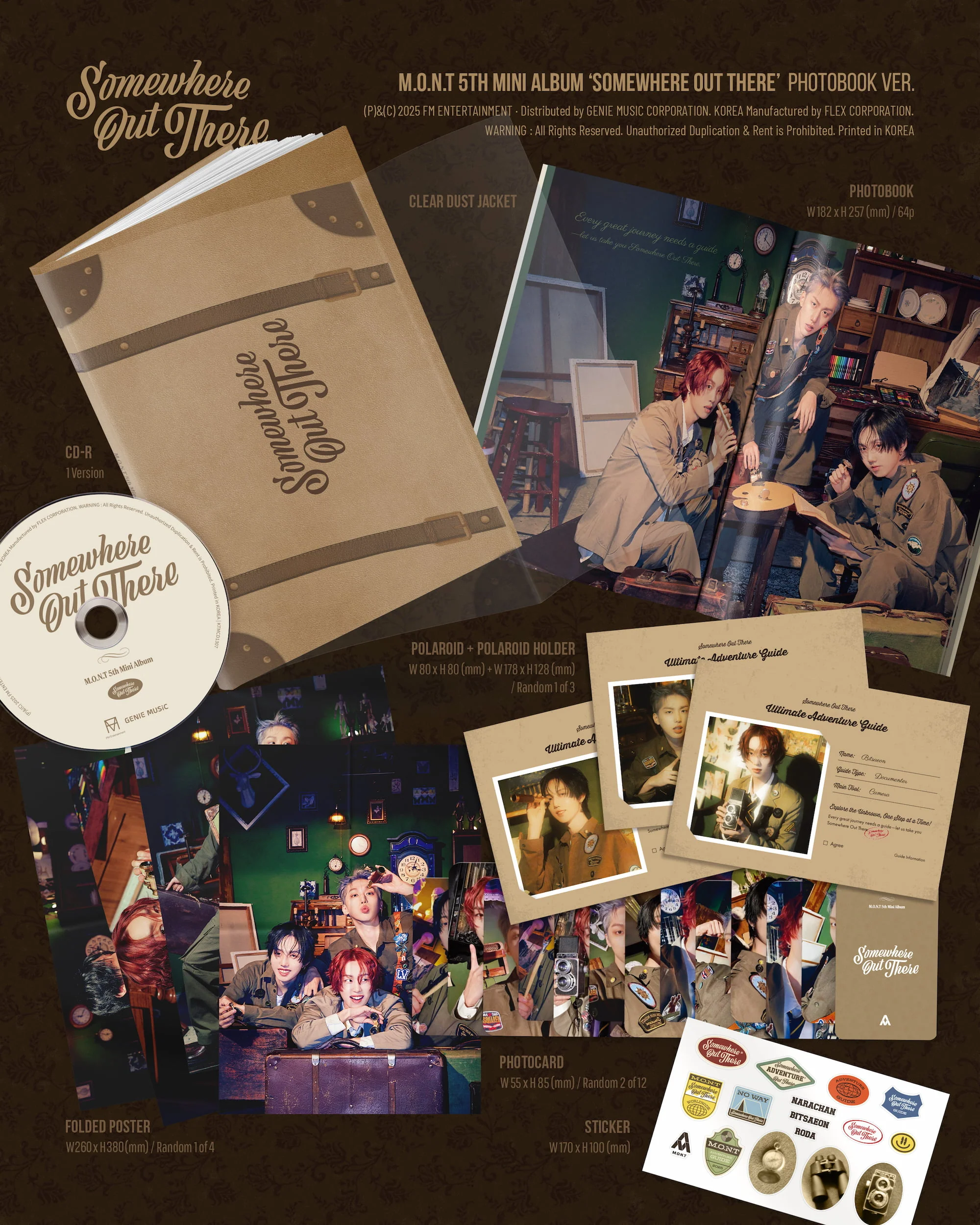 M.O.N.T - Somewhere Out There - 5th Mini Album - Image 2