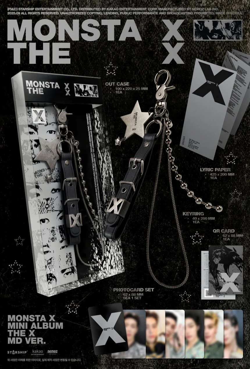 MONSTA X - THE X - 13th Mini Album (MD Ver. / Limited) - Image 2