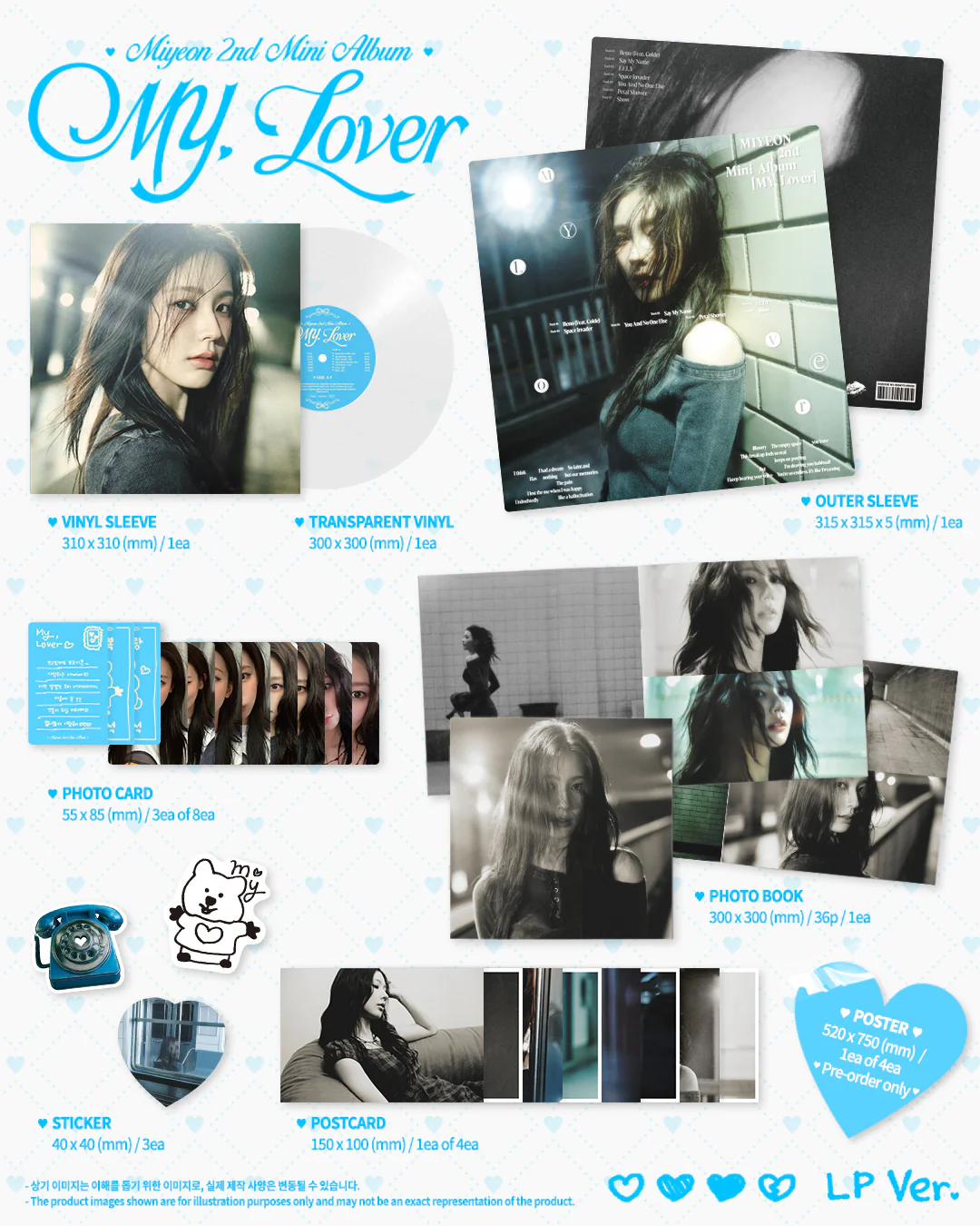 MIYEON (i-dle) - MY, Lover - 2nd Mini Album (LP Ver.) - Image 2
