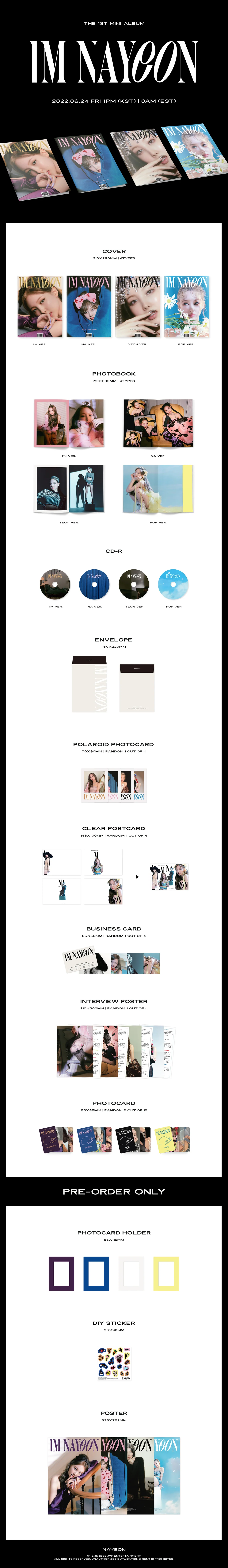 Nayeon (TWICE) - IM NAYEON - 1st Mini Album - Image 2