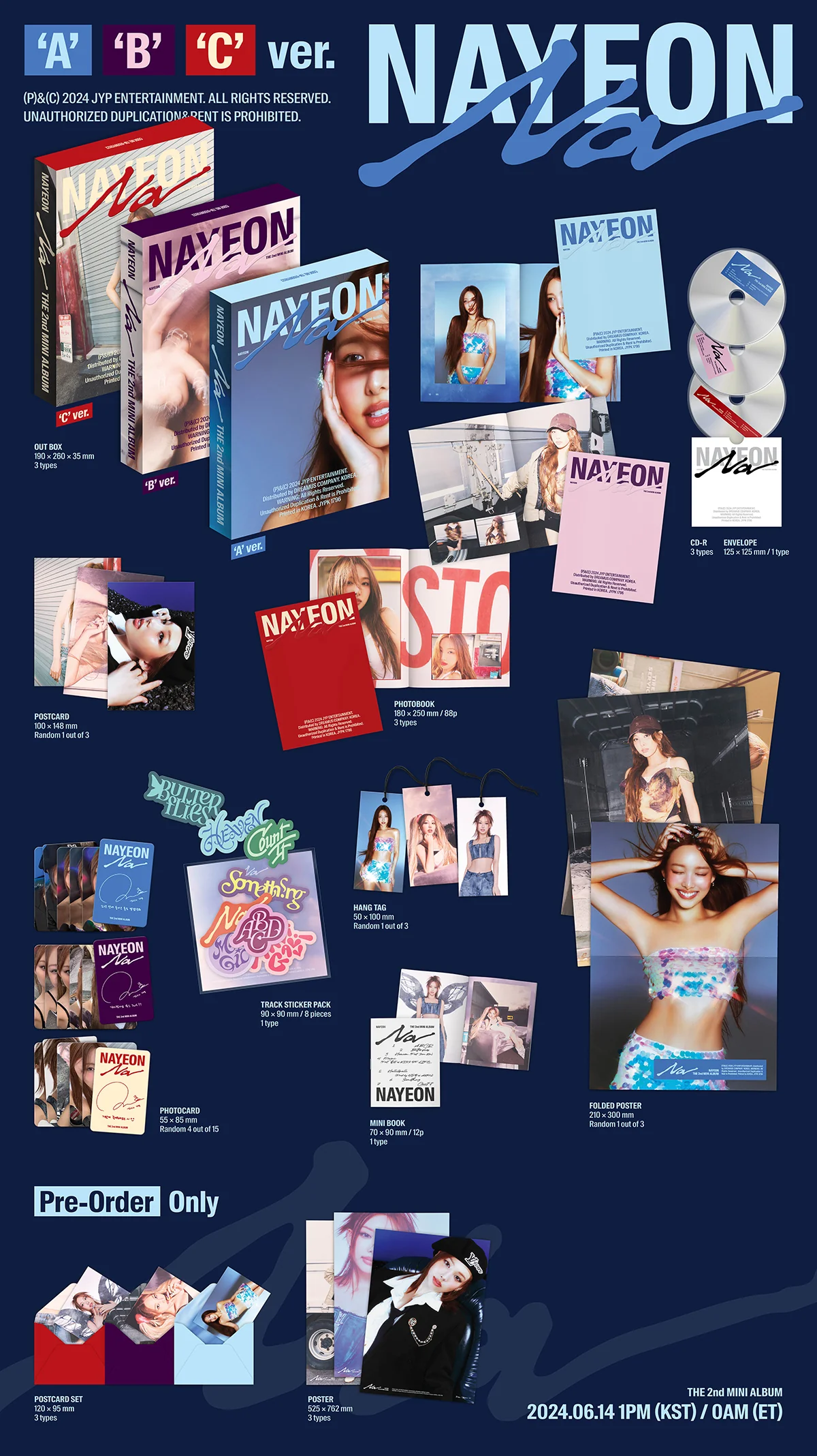 Nayeon (TWICE) - NA - 2nd Mini Album (Standard Ver.) - Image 2