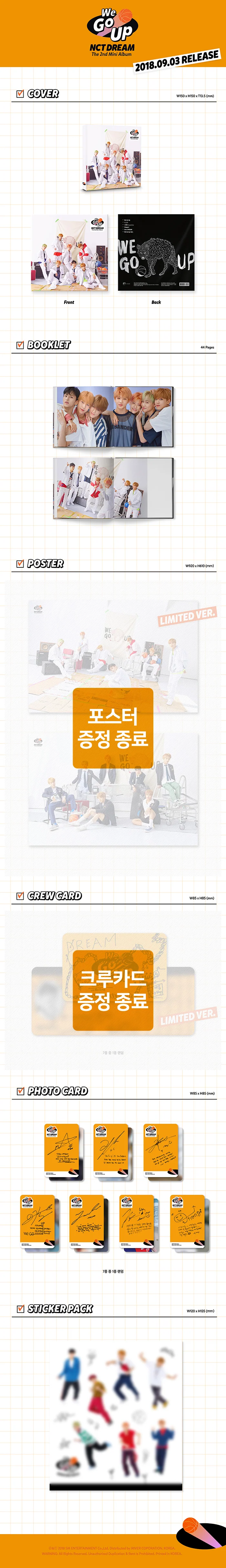 NCT Dream - We Go Up - 2nd Mini Album - Image 2