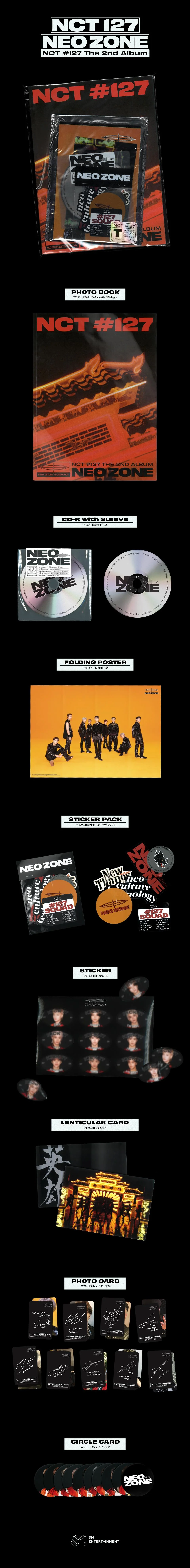NCT 127 - Neo Zone - 2nd Album (T Version) - Image 2