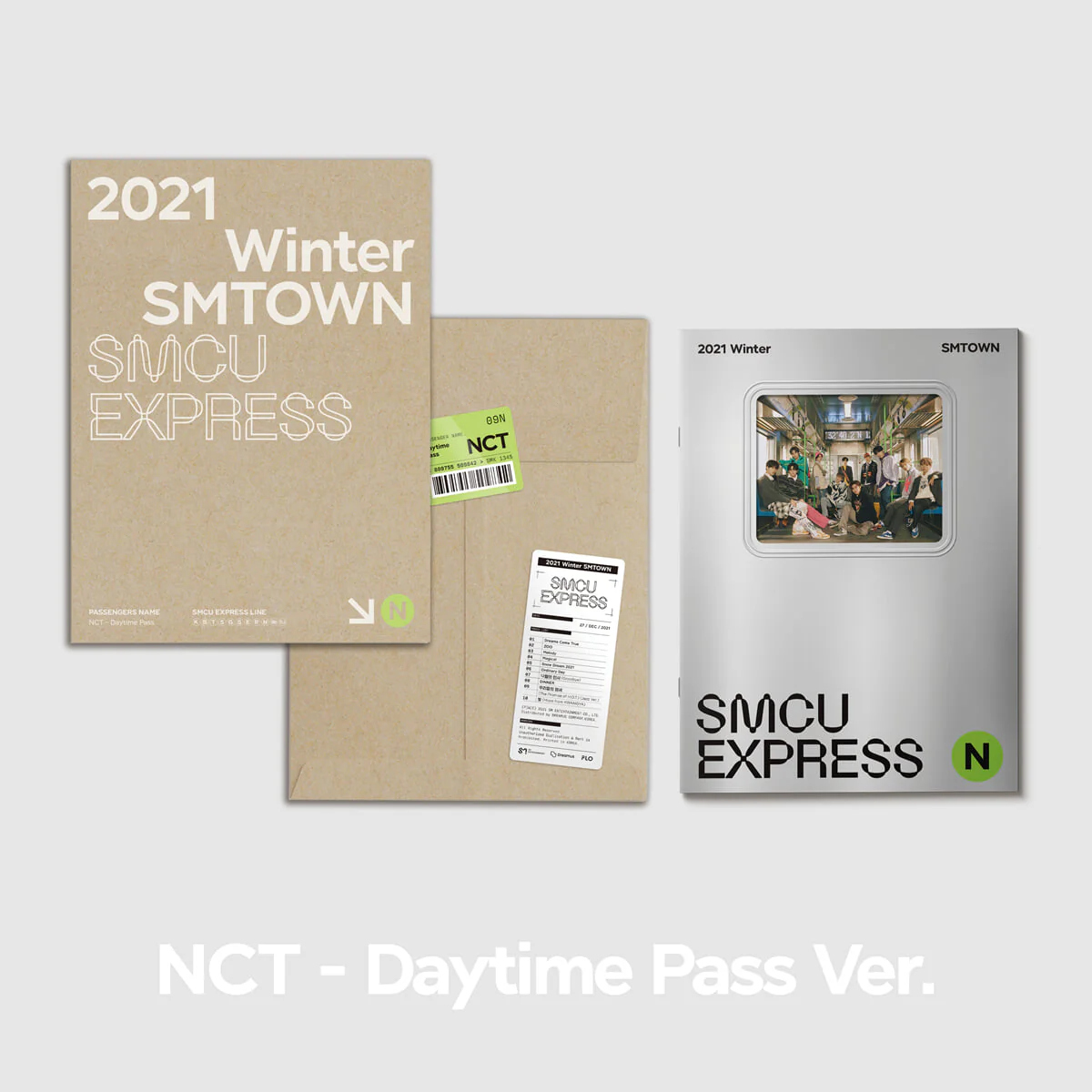 NCT - 2021 Winter SMTOWN : SMCU EXPRESS - Album (Daytime Pass Ver.)