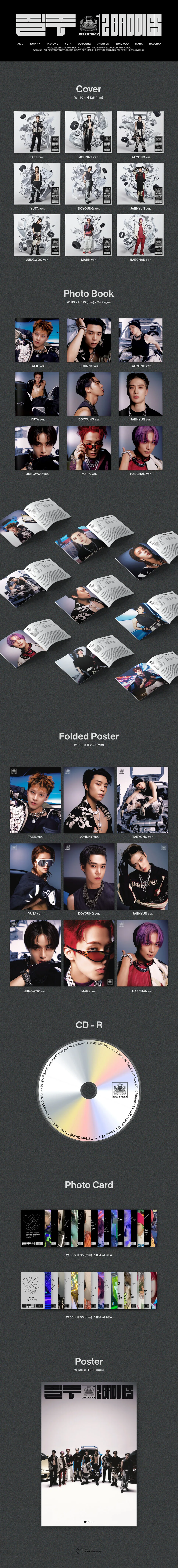 NCT 127 - 질주(2 Baddies) - 4th Album (Digipack Ver.) - Image 2
