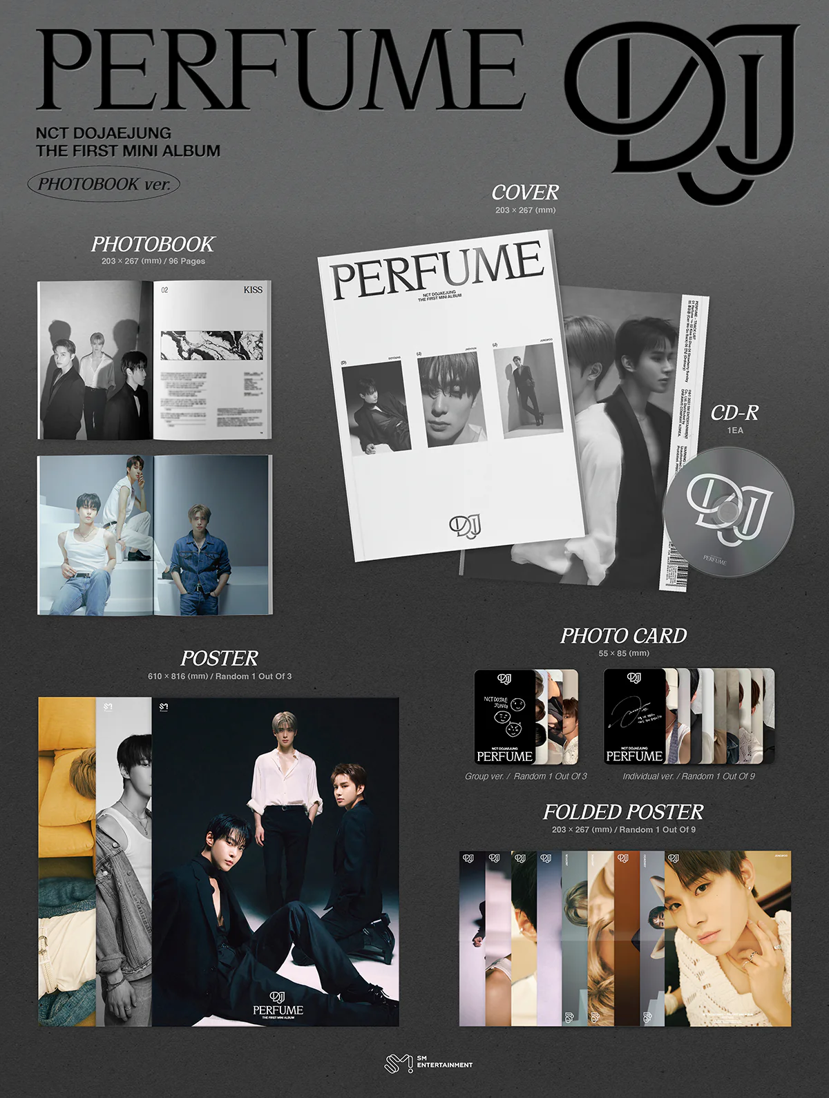 NCT DOJAEJUNG - PERFUME - 1st Mini Album (Photobook Ver.) - Image 2