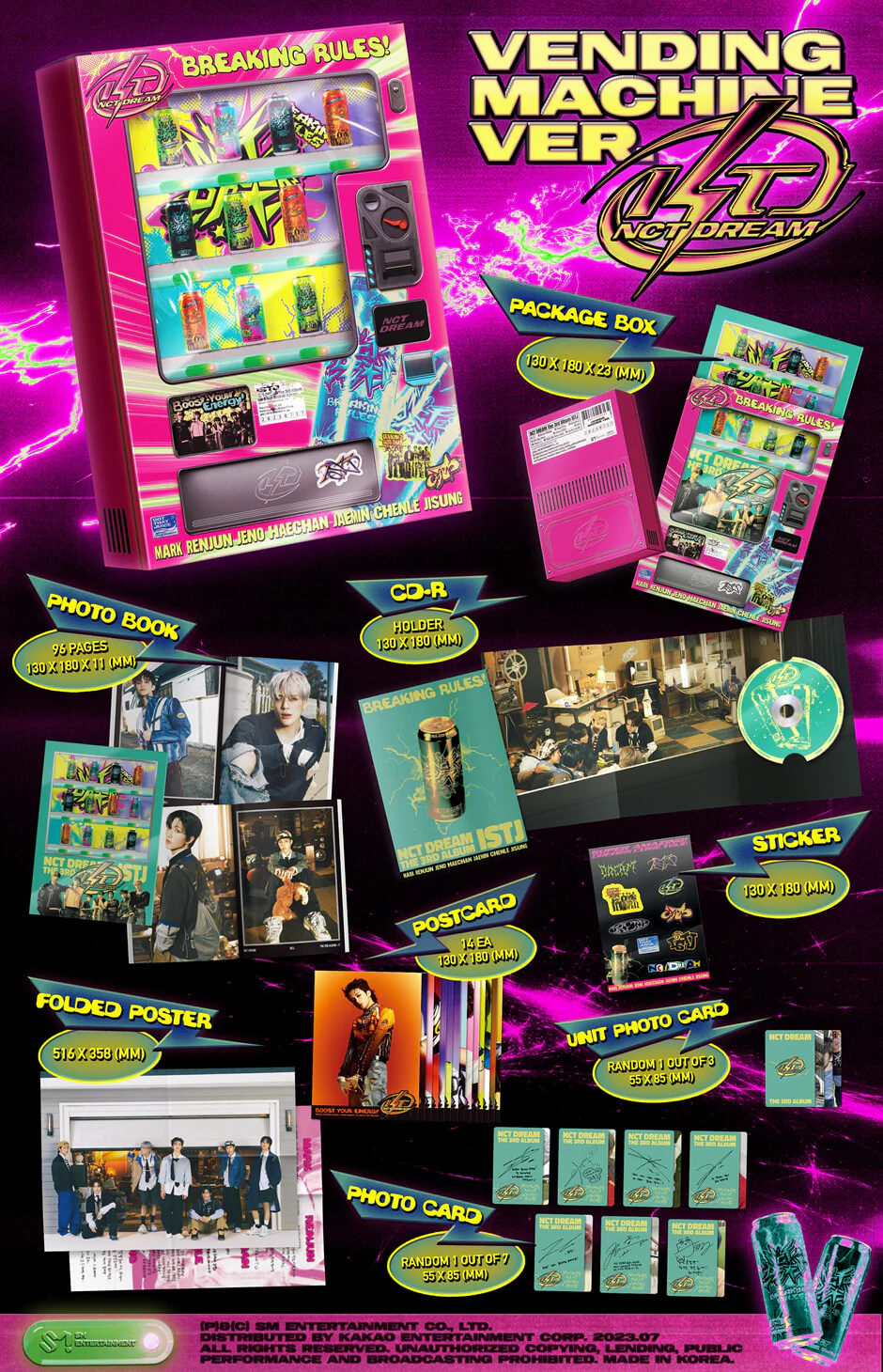 NCT Dream - ISTJ - 3rd Full Album (Vending Machine Ver.) - Image 2