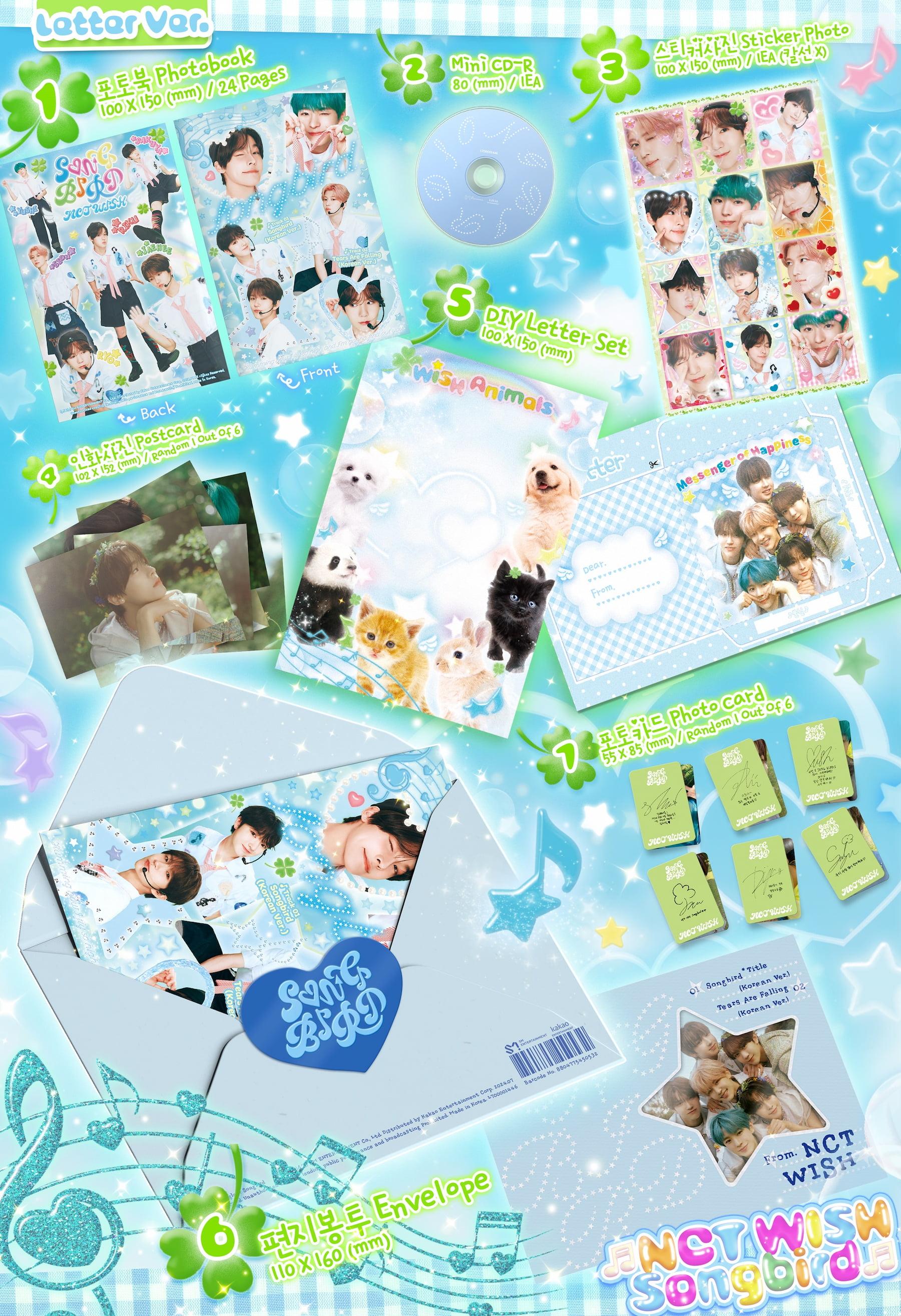 NCT WISH - Songbird - Single (Letter Ver.) - Image 2