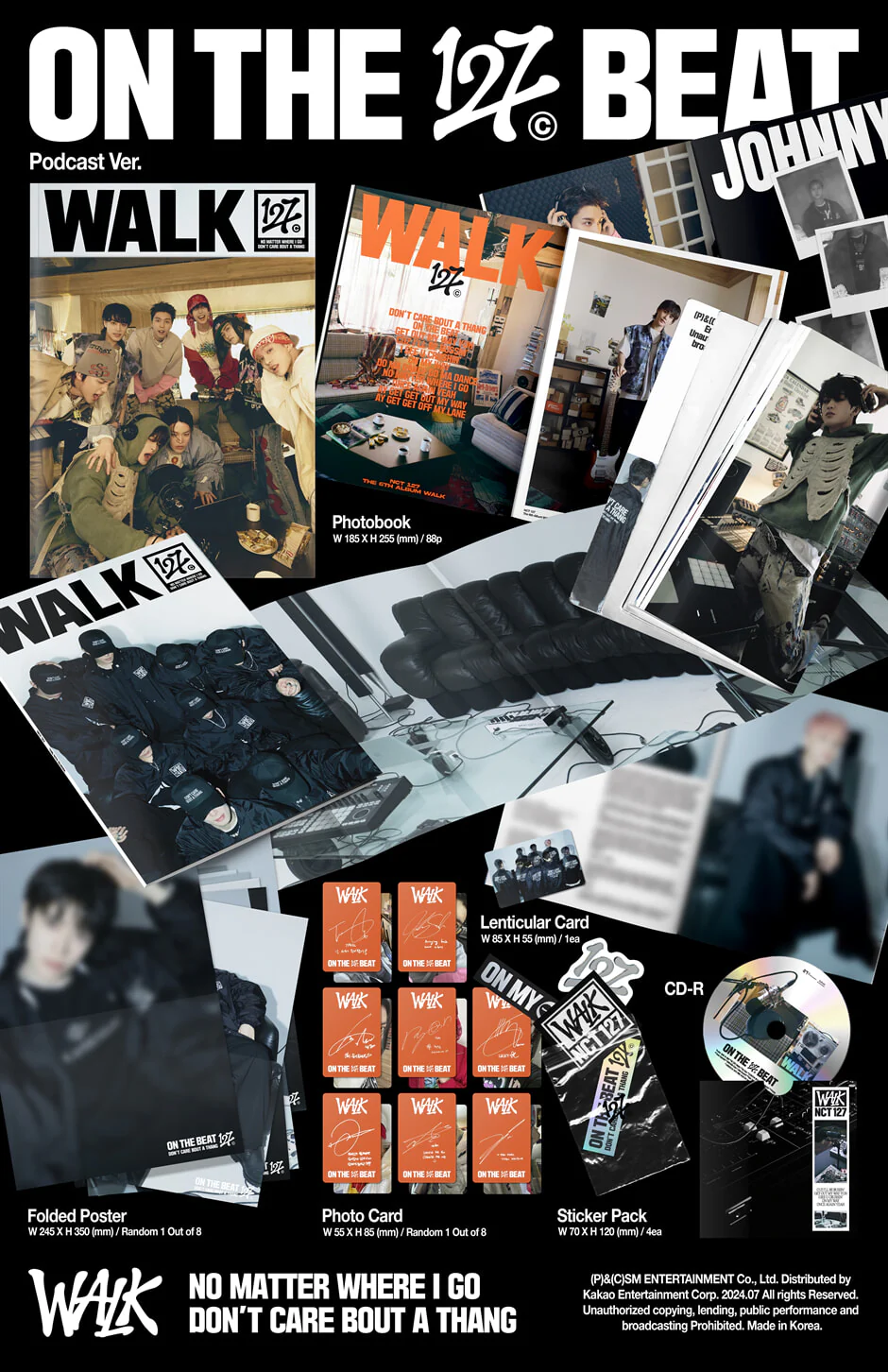 NCT 127 - WALK - 6th Album (Podcast Ver.) - Image 2