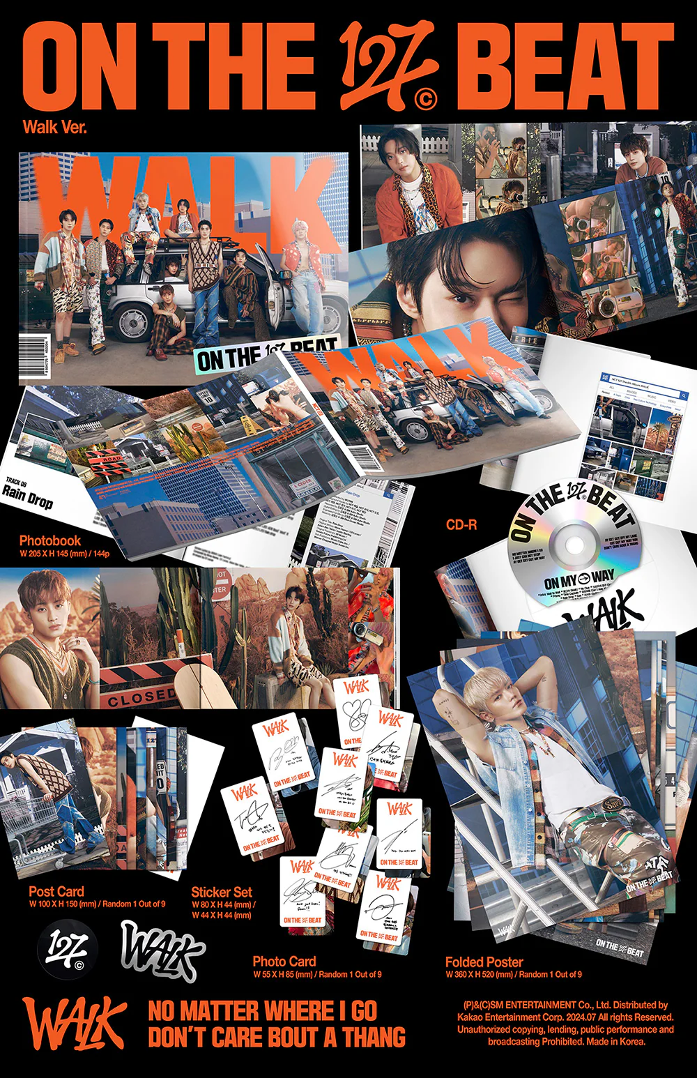 NCT 127 - WALK - 6th Album (Walk Ver.) - Image 2