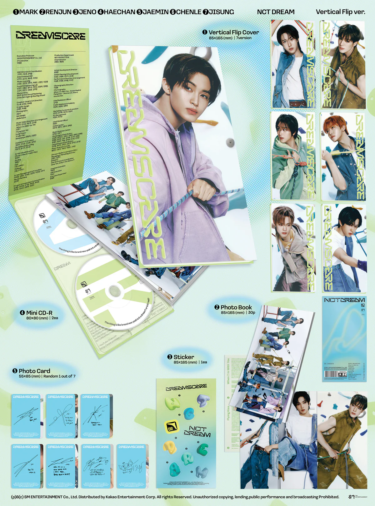 NCT DREAM - DREAMSCAPE - 4th Album (Vertikal Flip Ver.) - Image 2