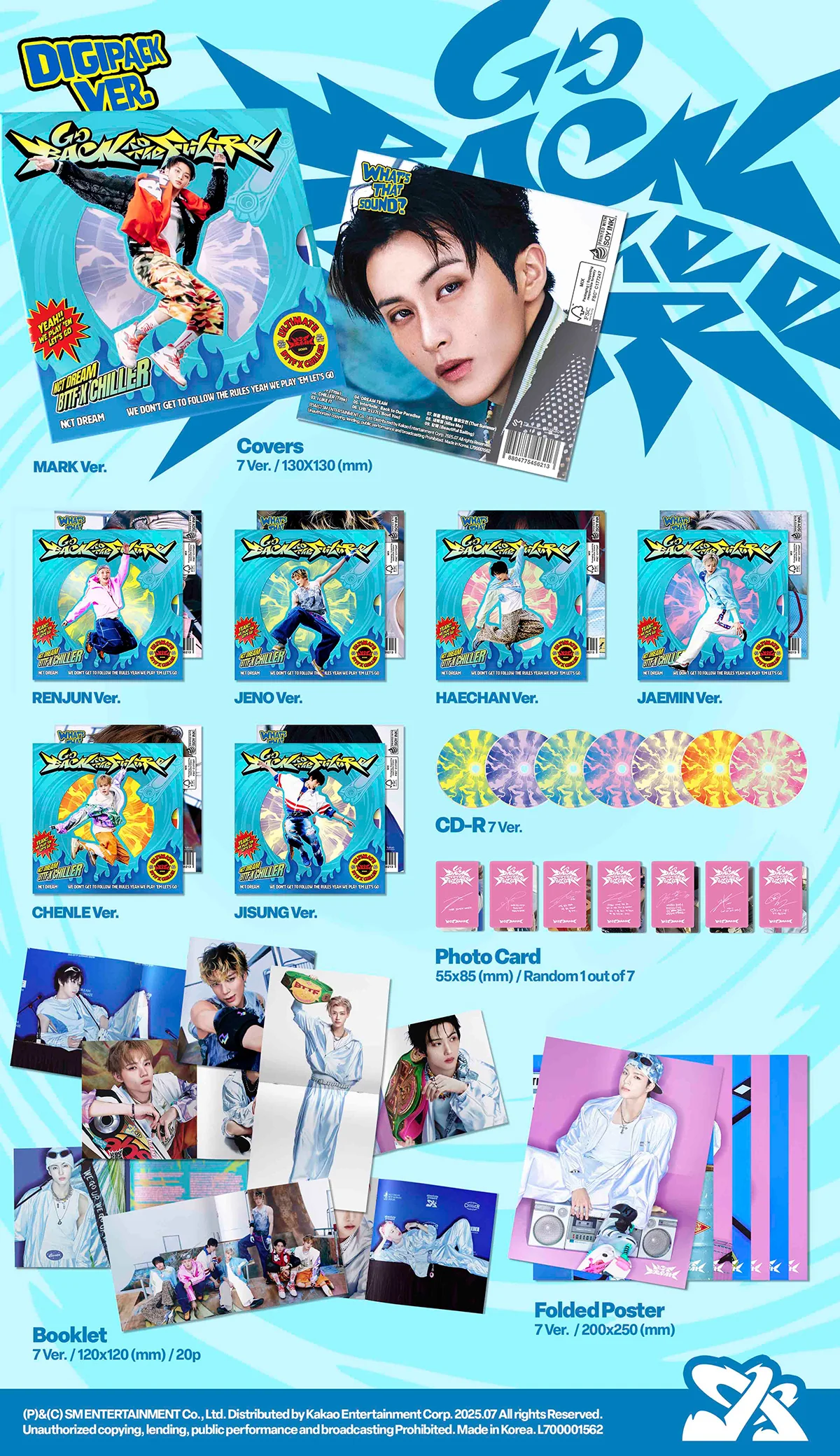 NCT DREAM - Go Back To The Future - 5th Mini Album (Digipack Ver.) - Image 2