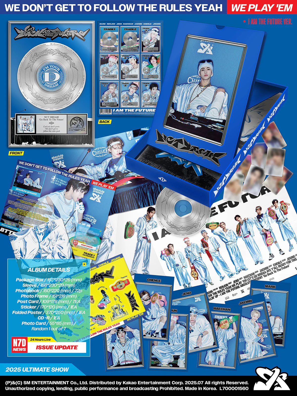 NCT DREAM - Go Back To The Future - 5th Mini Album (I AM THE FUTURE Ver.) - Image 2