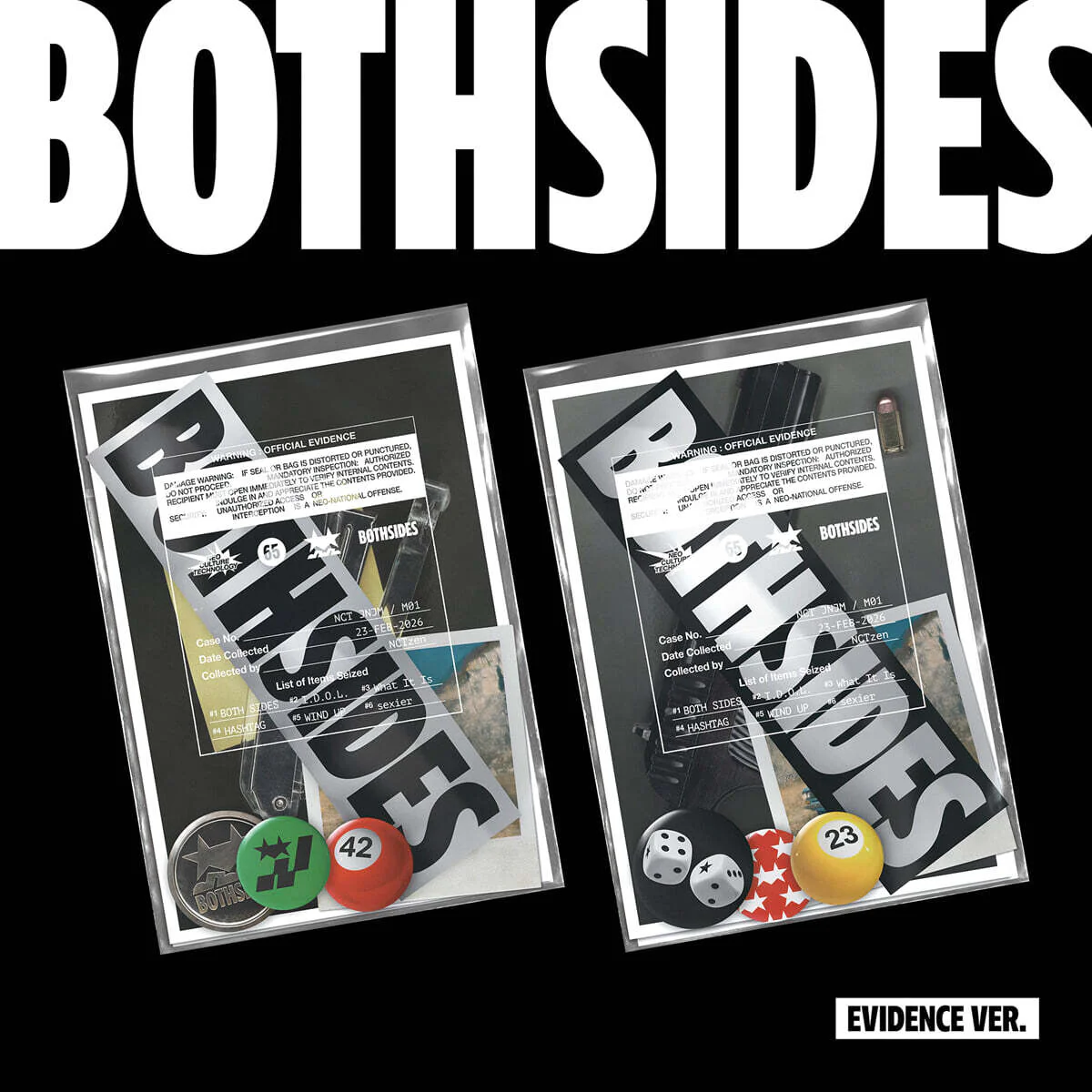 NCT JNJM - BOTH SIDES - 1st Mini Album (Evidence Ver.)