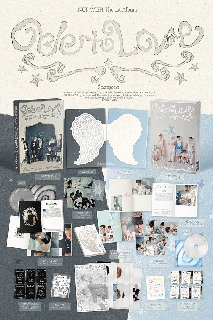 NCT WISH - Ode to Love - 1st Album (Package Ver.) - Image 2