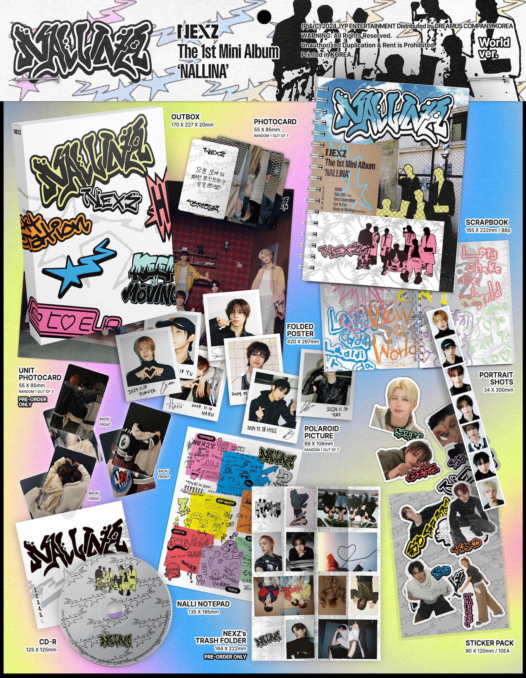 NEXZ - NALLINA - 1st Mini Album (Special / World Ver.) - Image 2