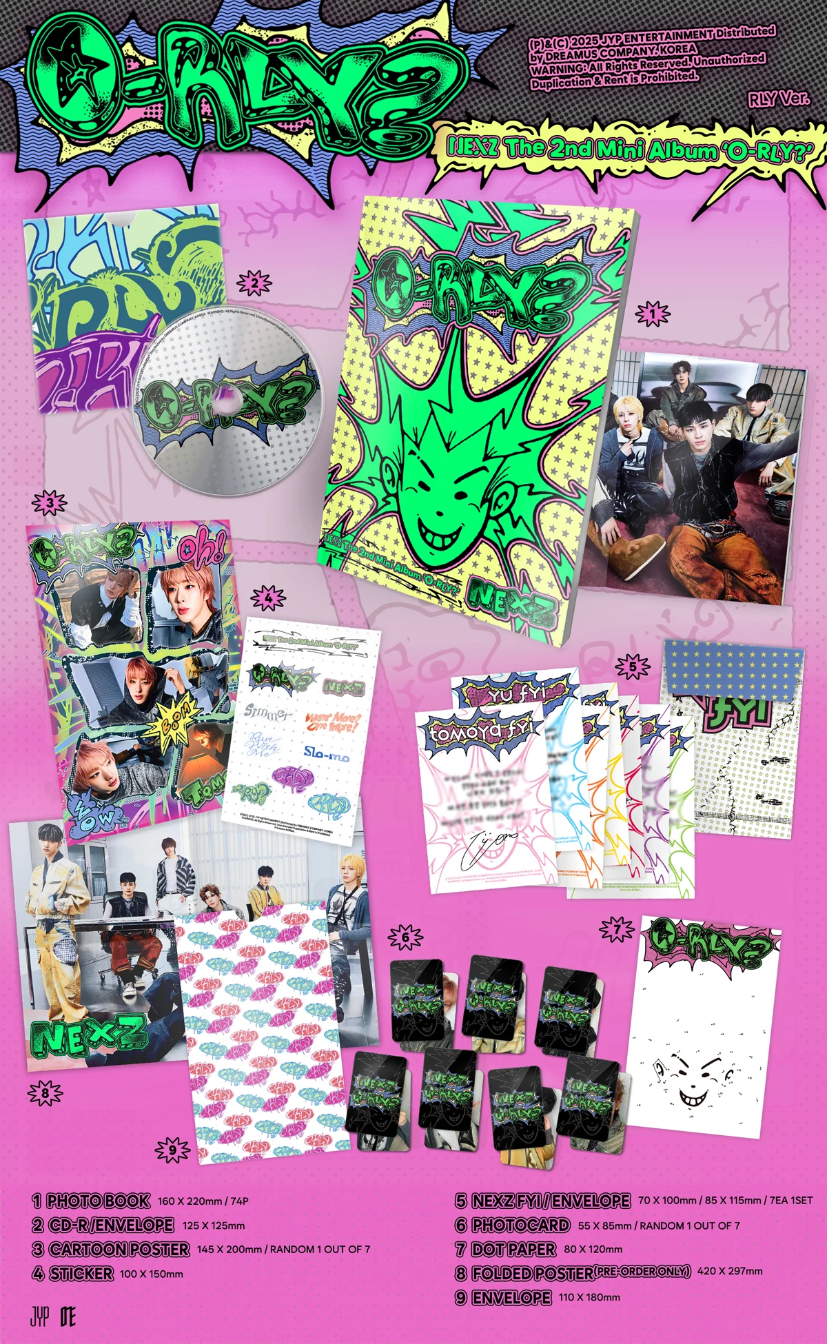 NEXZ - O-RLY? - 2nd Mini Album - Image 3
