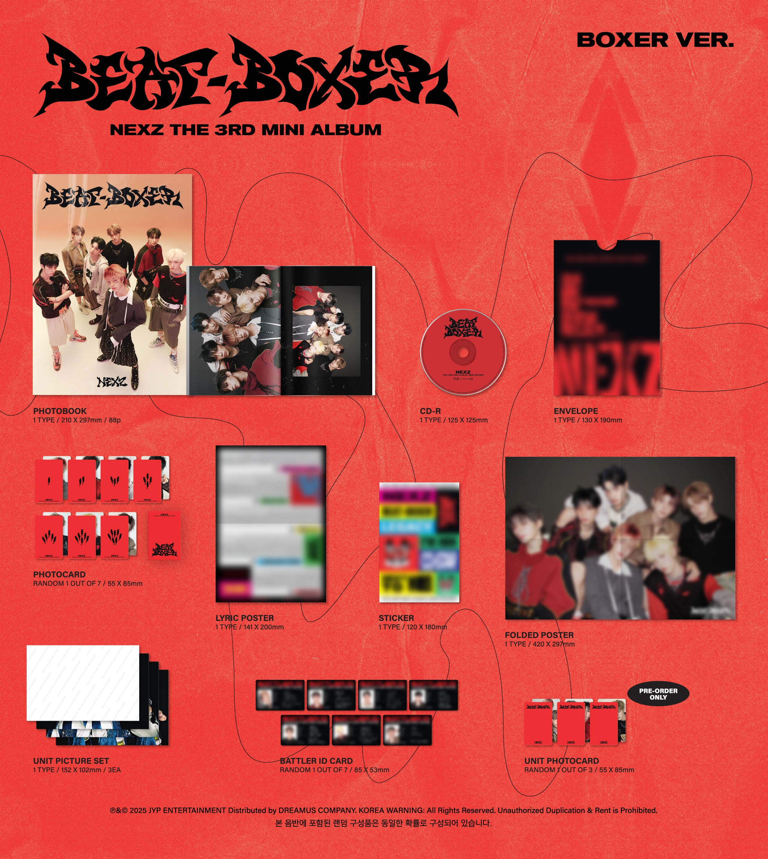 NEXZ - Beat-Boxer - 3rd Mini Album (Standard Ver.) - Image 3