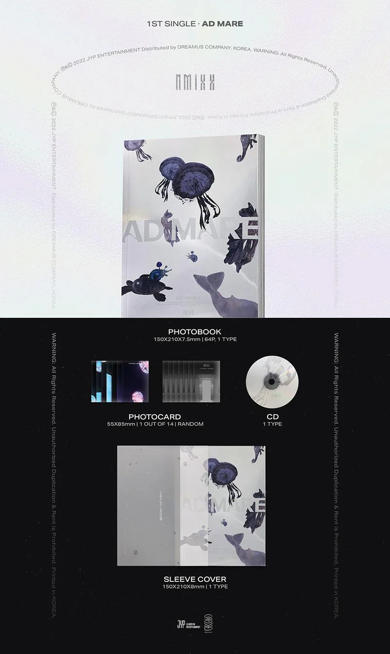 NMIXX - AD MARE - 1st Single (Light ver.) - Image 2