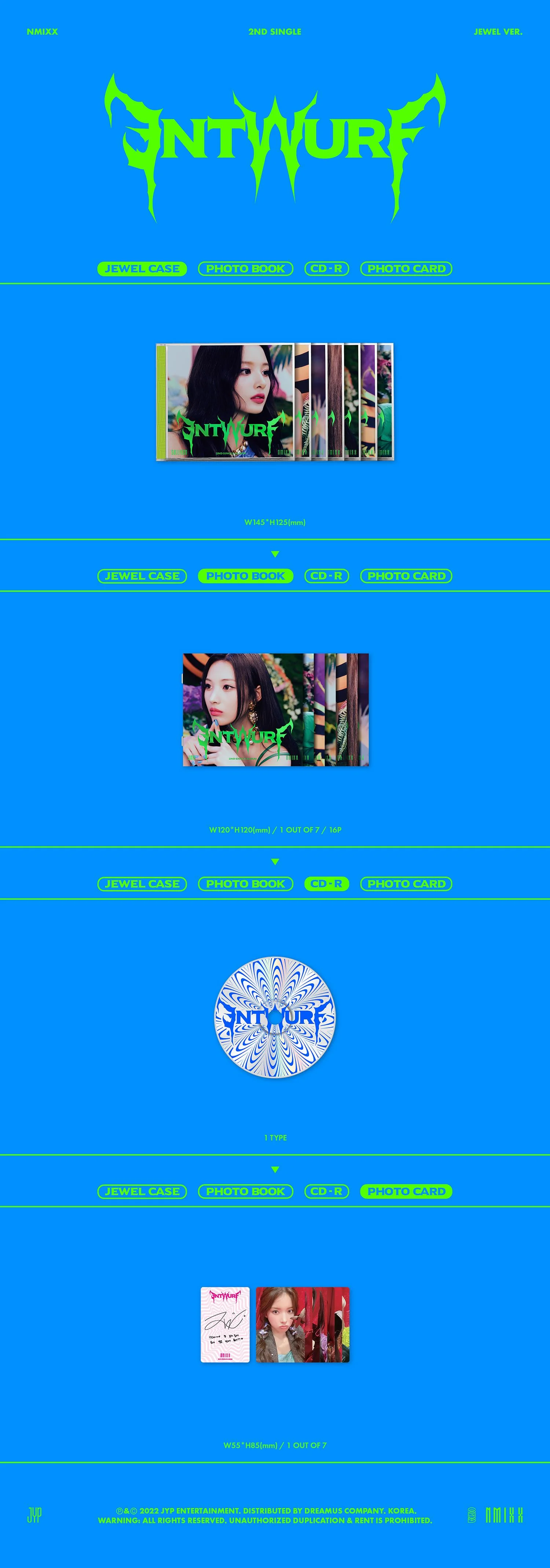 NMIXX - ENTWURF - 2nd Single (Jewel Case Ver.) - Image 2