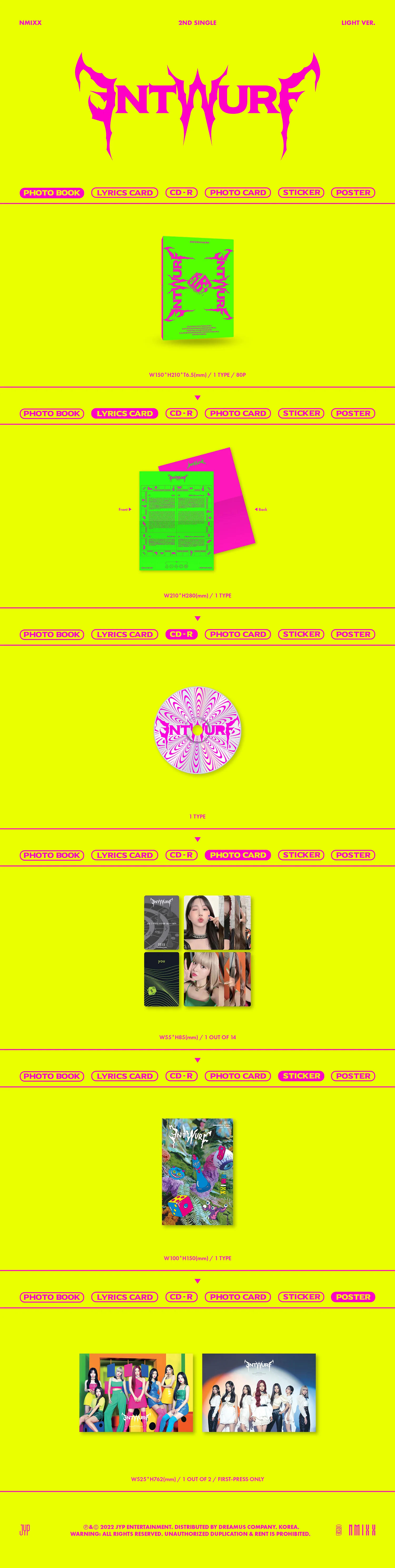 NMIXX - ENTWURF - 2nd Single (LIGHT VER.) - Image 2