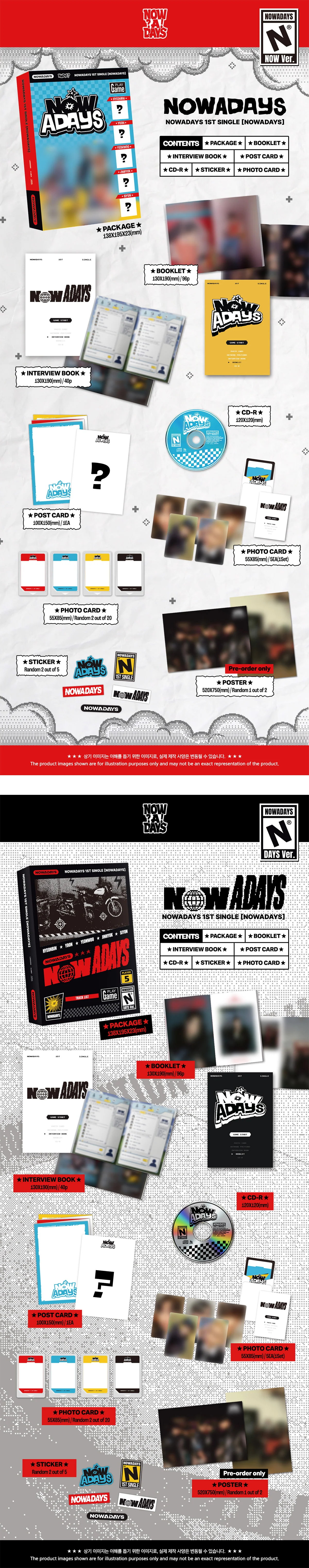 NOWADAYS - NOWADAYS - 1st Single Album - Image 2