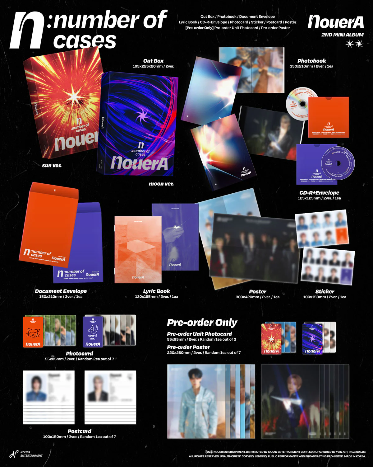 NouerA - n: number of cases - 2nd Mini Album (Standard Ver.) - Image 2