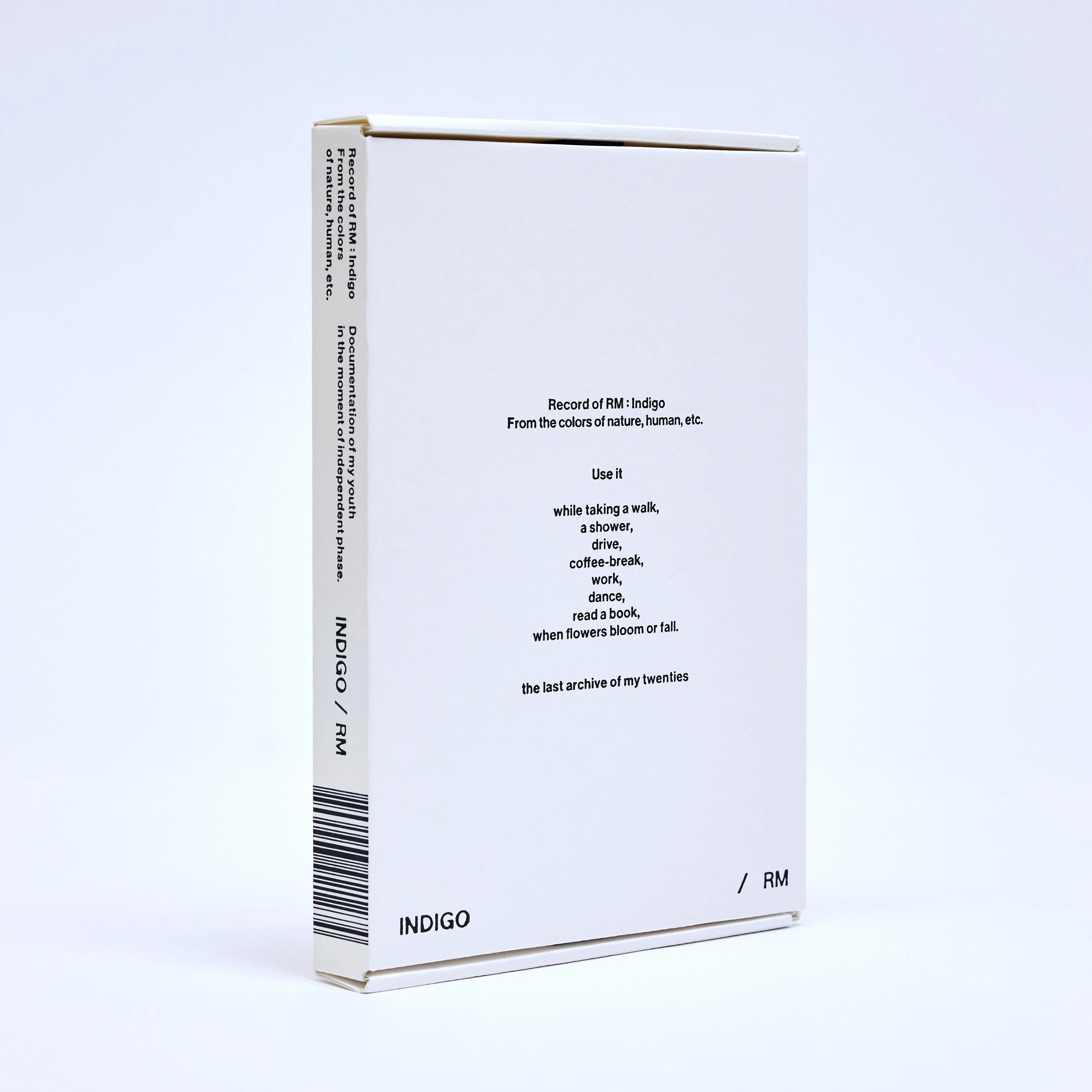 RM (BTS) - INDIGO - 1st Album (Book Edition)