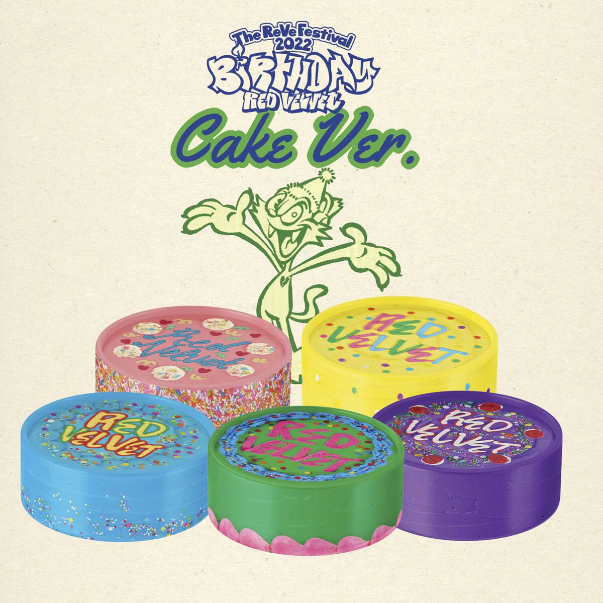 Red Velvet - The ReVe Festival 2022 - Birthday - Mini Album (Cake Ver.)