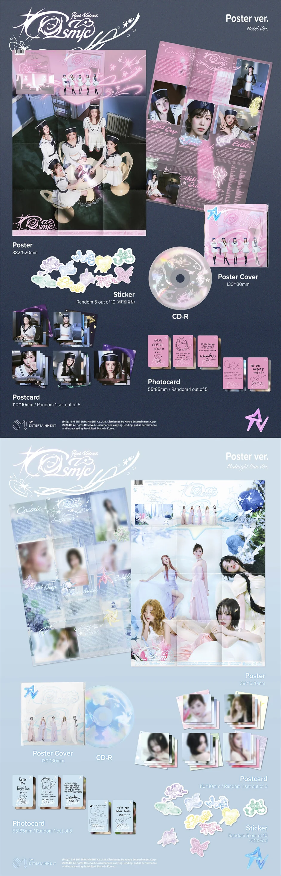 Red Velvet - Cosmic - Album (Poster Ver.) - Image 2
