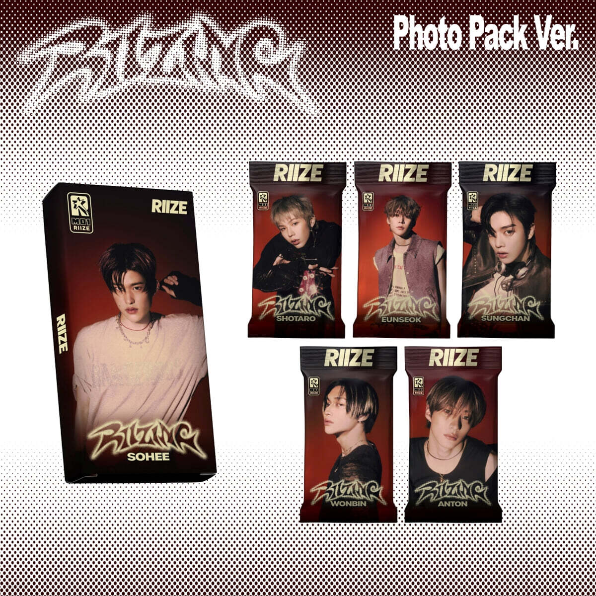 RIIZE - RIIZING - 1st Mini Album (Photo Pack Ver.)