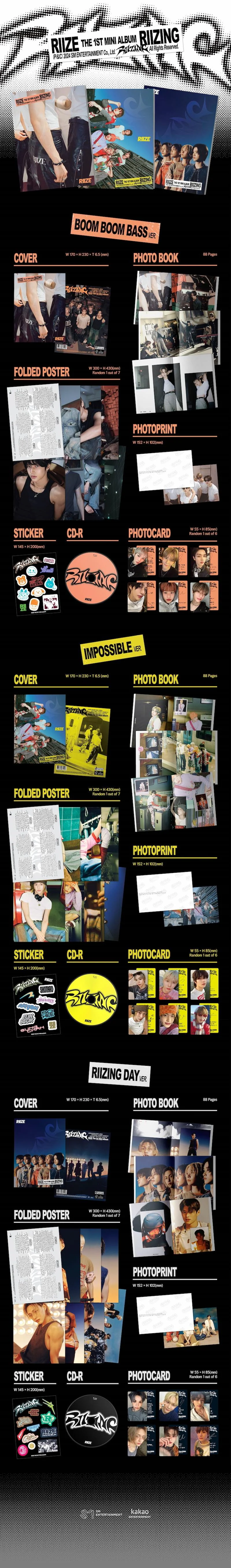 RIIZE - RIIZING - 1st Mini Album (Photo Book Ver.) - Image 2