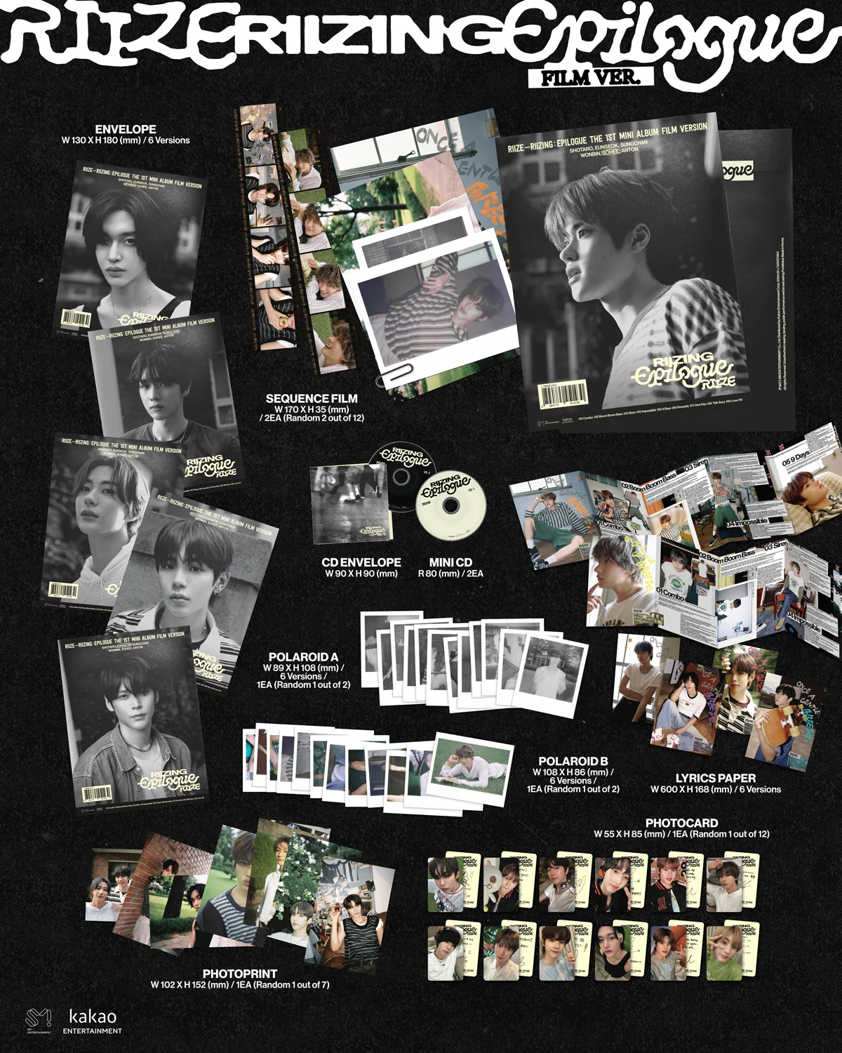 RIIZE - RIIZING : Epilogue - 1st Mini Album (Film Ver.) - Image 2