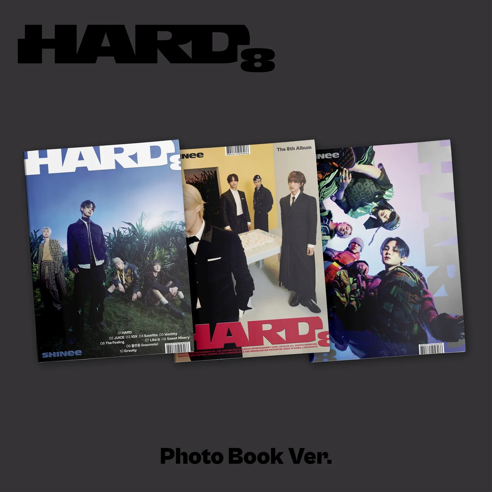 SHINee - HARD - 8th Album (Photo Book Ver.)