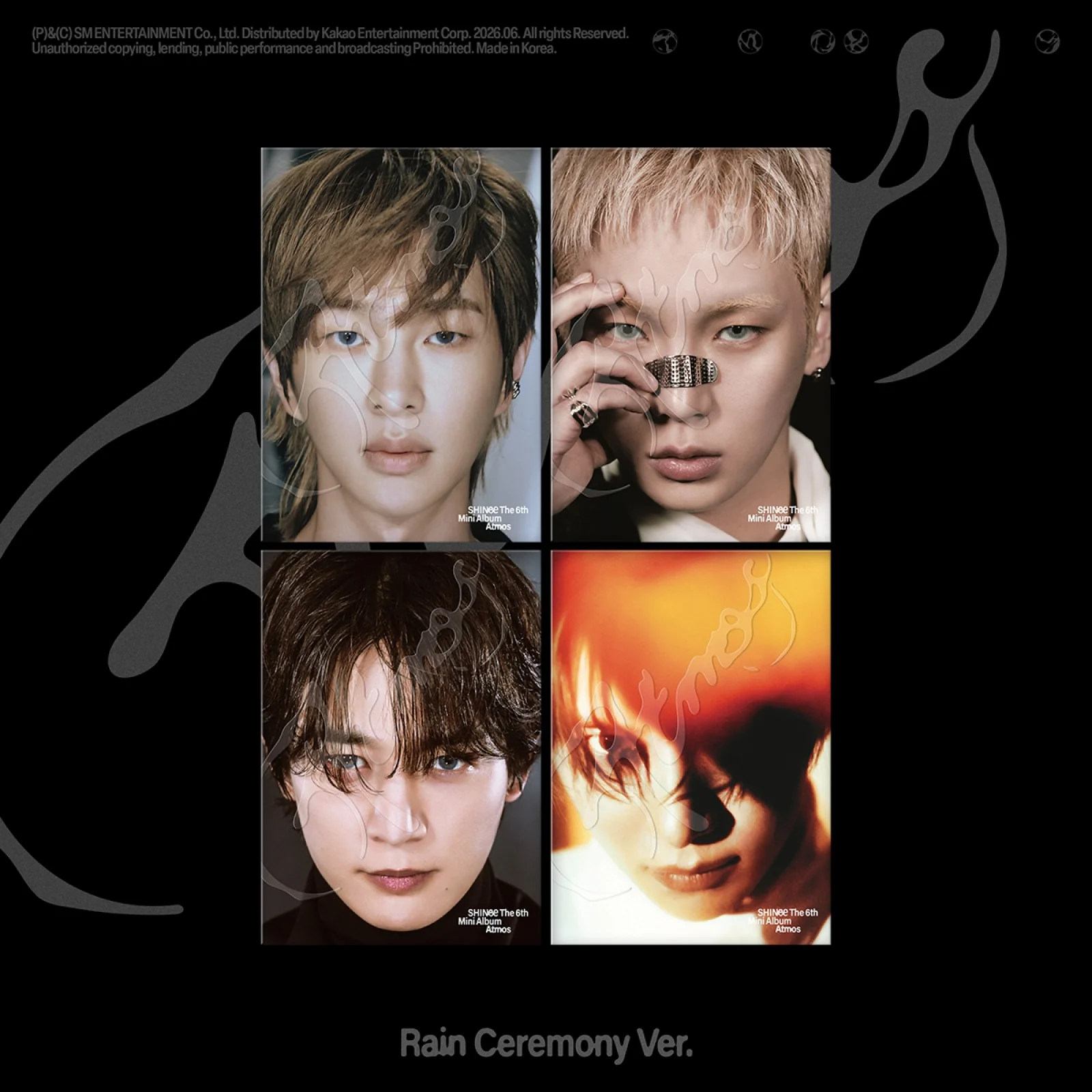 SHINee - Atmos - 6th Mini Album (Rain Ceremony Ver. KEY)